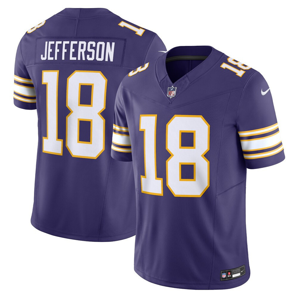 Hunk Wear - Minnesota Vikings Justin Jefferson Purple F.U.S.E. Limited Jersey