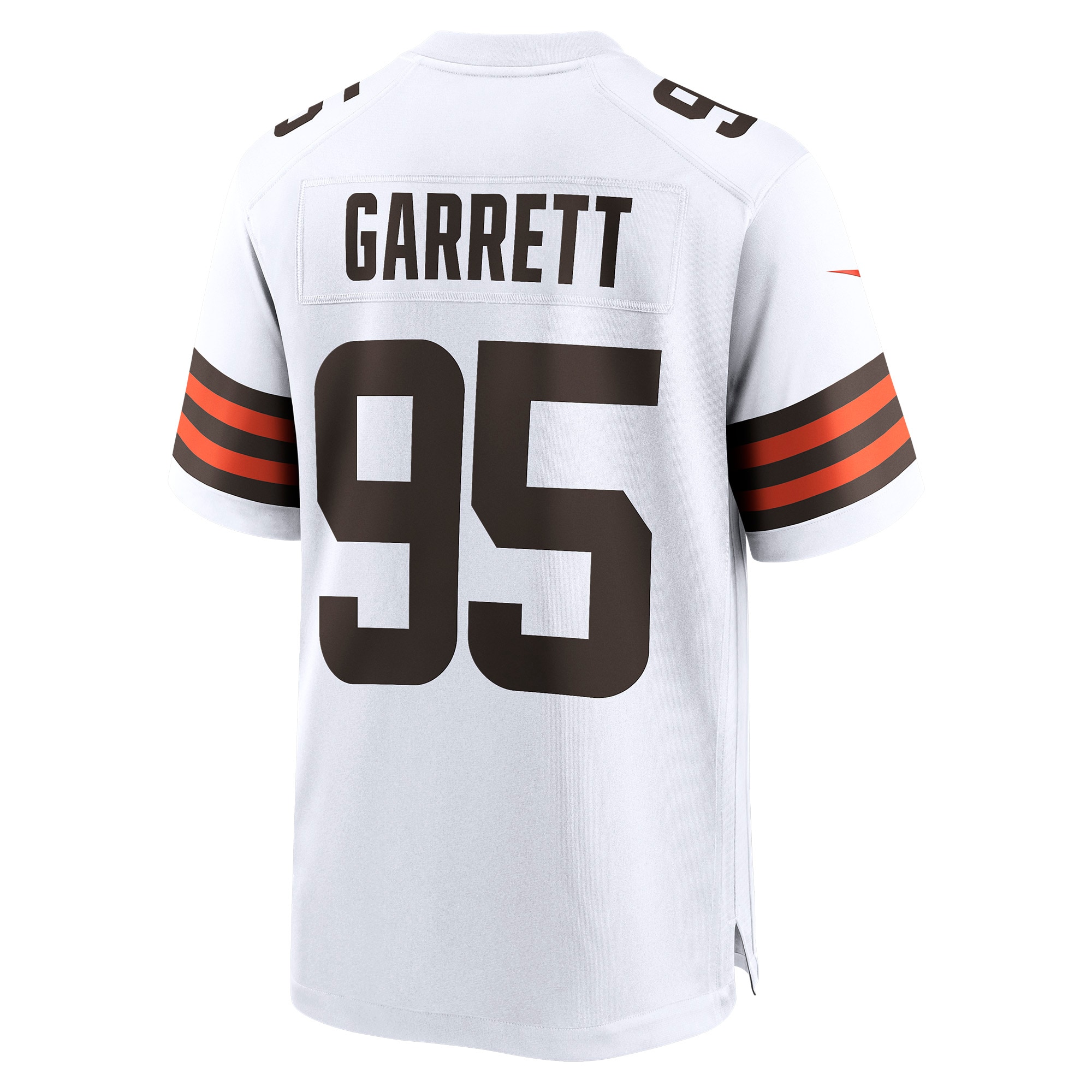 Hunk Wear - Myles Garrett Cleveland Browns Nike Away Game Jersey White