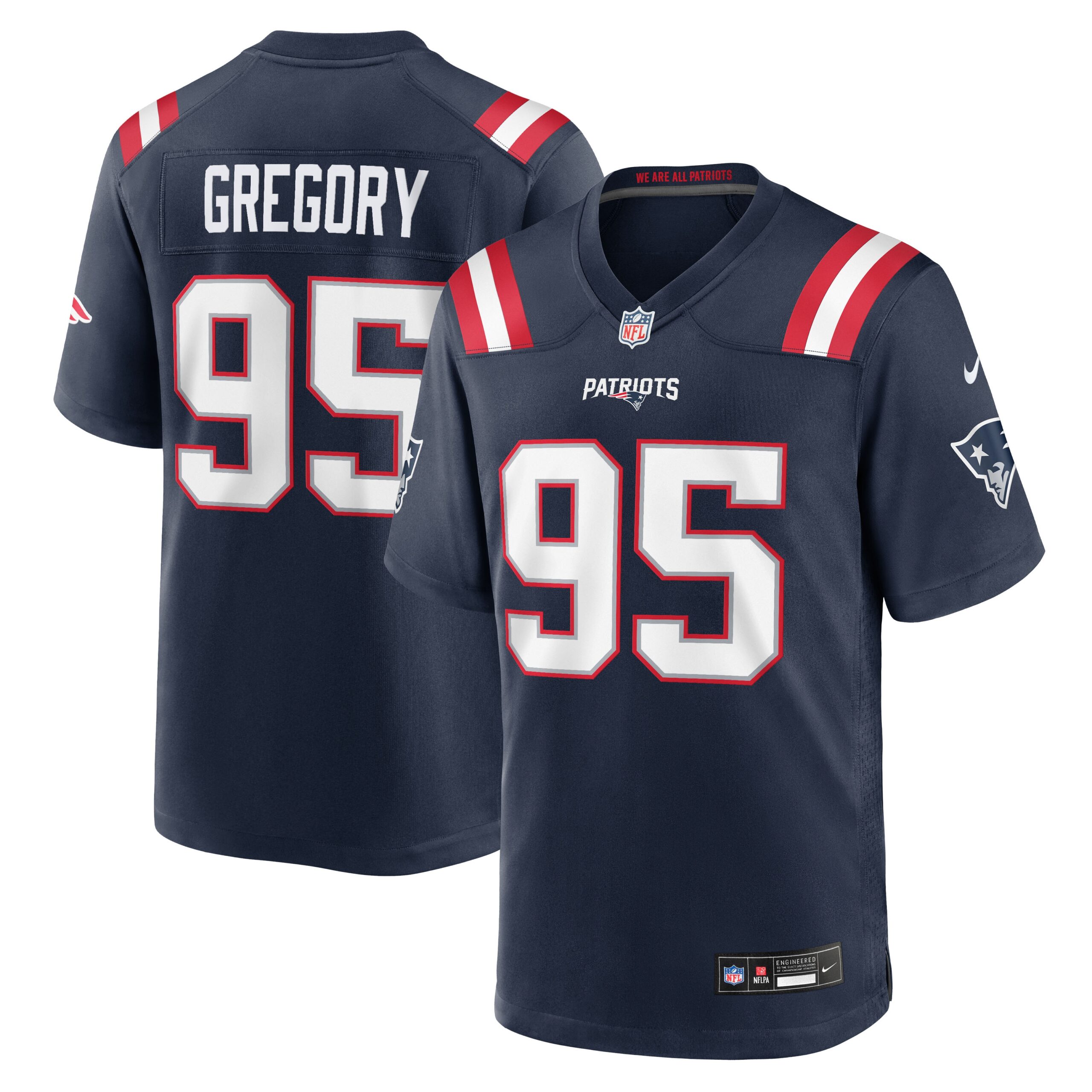 Hunk Wear - New England Patriots Eric Gregory Vapor Limited Jersey ' Navy