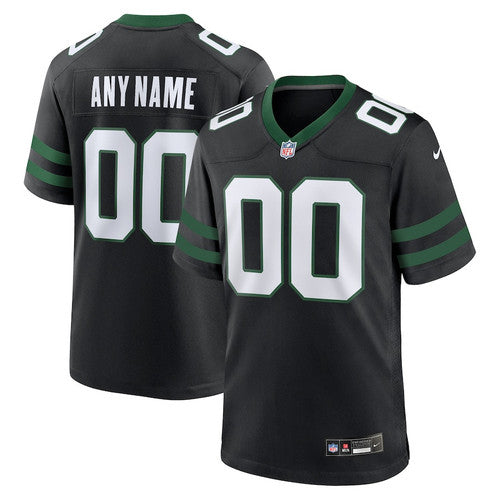 Hunk Wear - New York Jets Alternate Custom Game Men Jersey ' Legacy Black