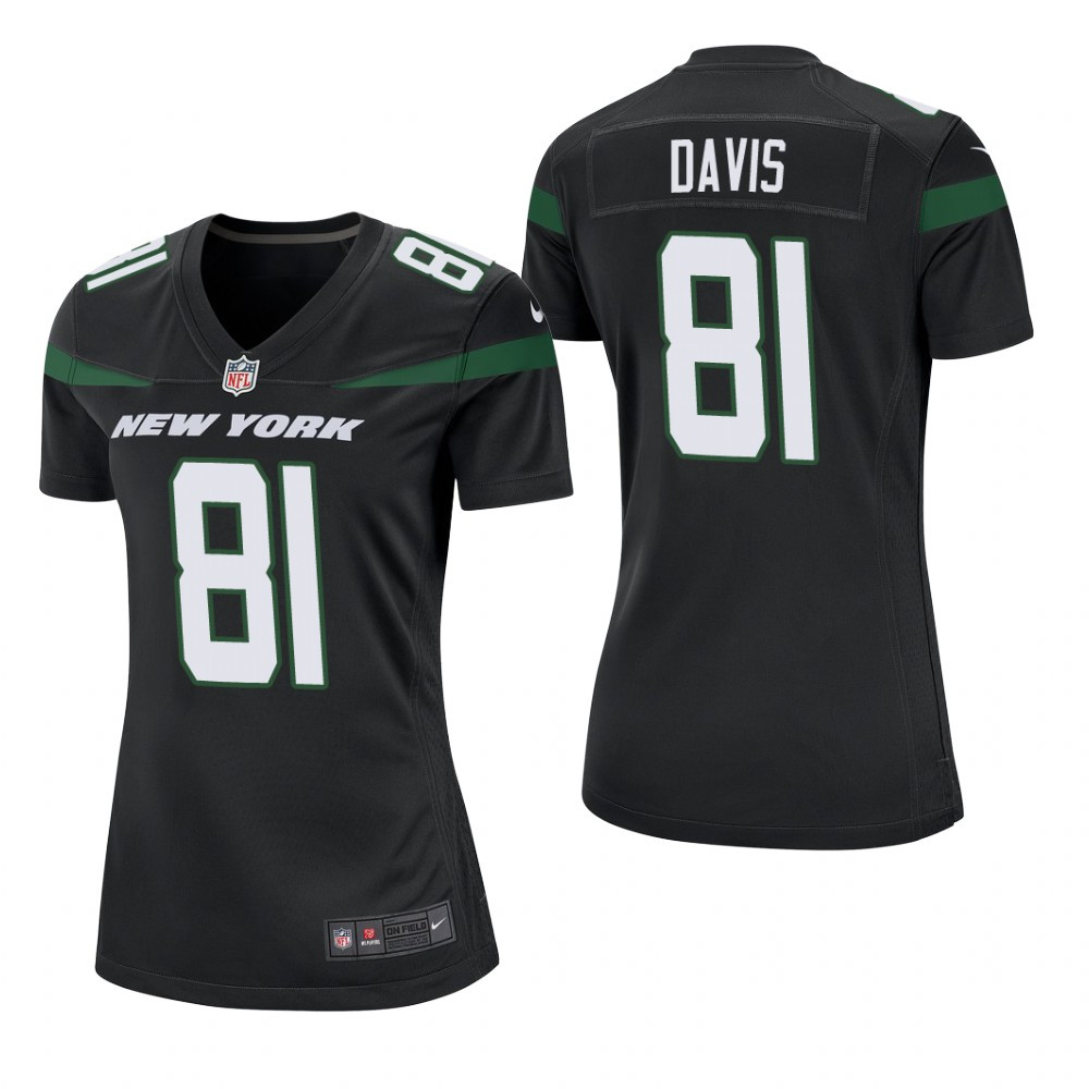Hunk Wear - New York Jets Corey Davis Black Jersey Game - Women's