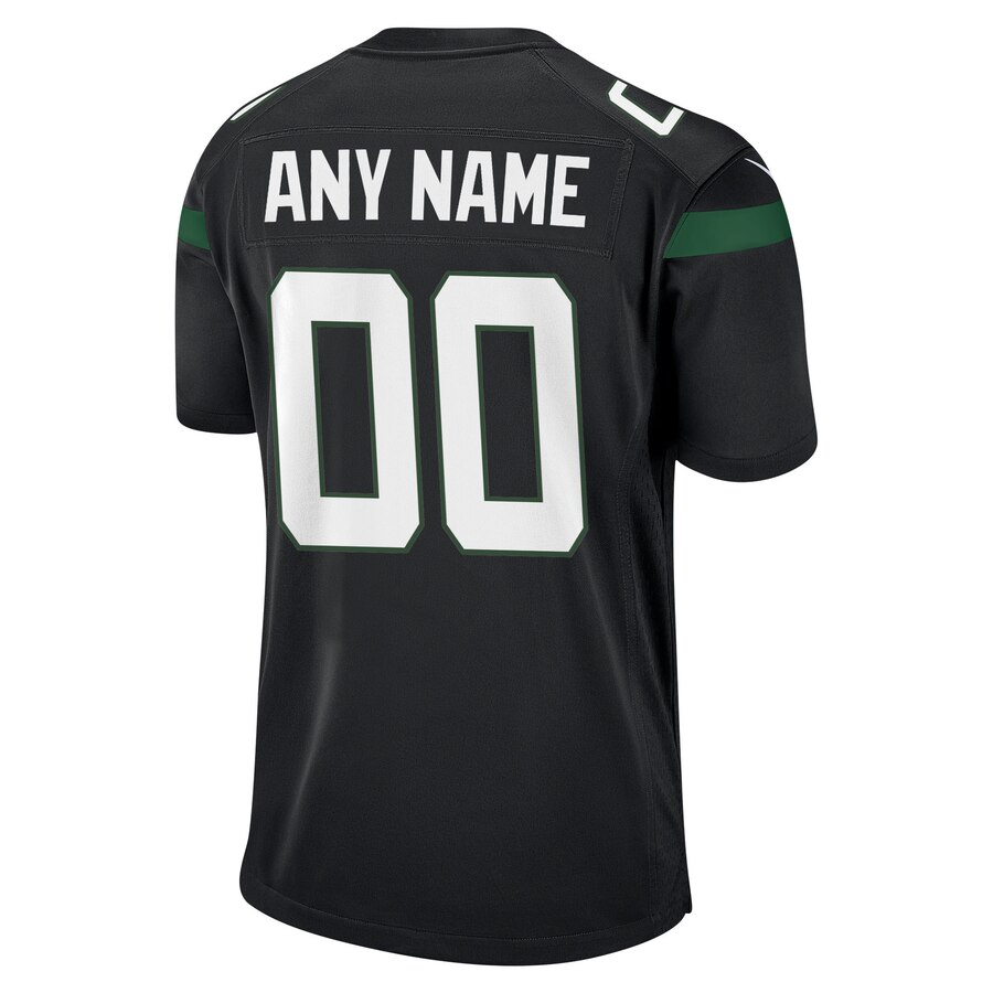 Hunk Wear - New York Jets Nike Youth Custom Game Jersey – Black
