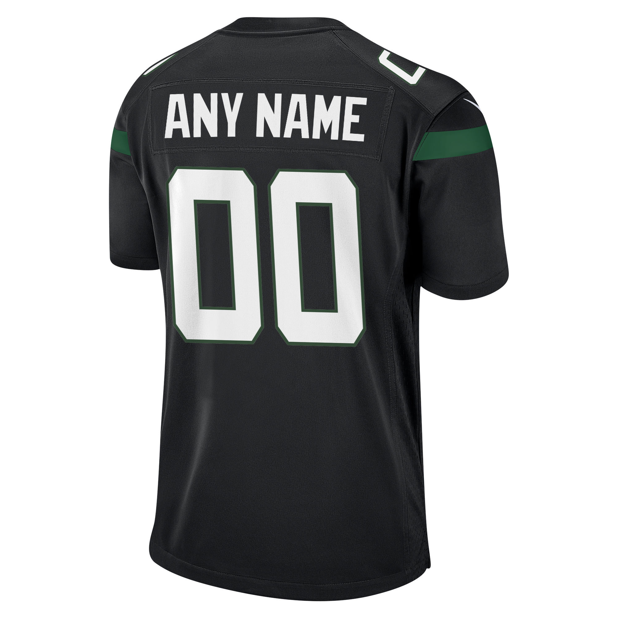 Hunk Wear - New York Jets Nike Youth Custom Game Jersey – Black