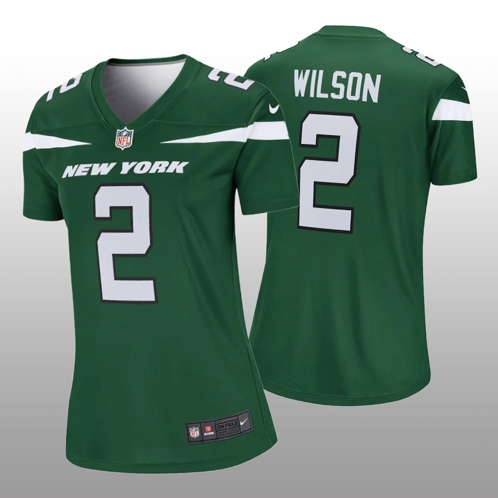 Hunk Wear - New York Jets Zach Wilson Green Jersey Legend - Women's