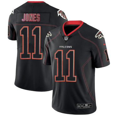 Hunk Wear - Nike Falcons 11 Julio Jones Black Shadow Legend Limited Jersey