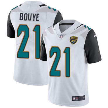 Hunk Wear - Nike Jaguars #21 A.J. Bouye White Men's Stitched NFL Vapor Untouchable Limited Jersey