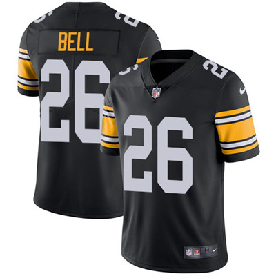 Hunk Wear - Nike Pittsburgh Steelers #26 Le'Veon Bell Black Alternate Men's Stitched NFL Vapor Untouchable Limited Jersey