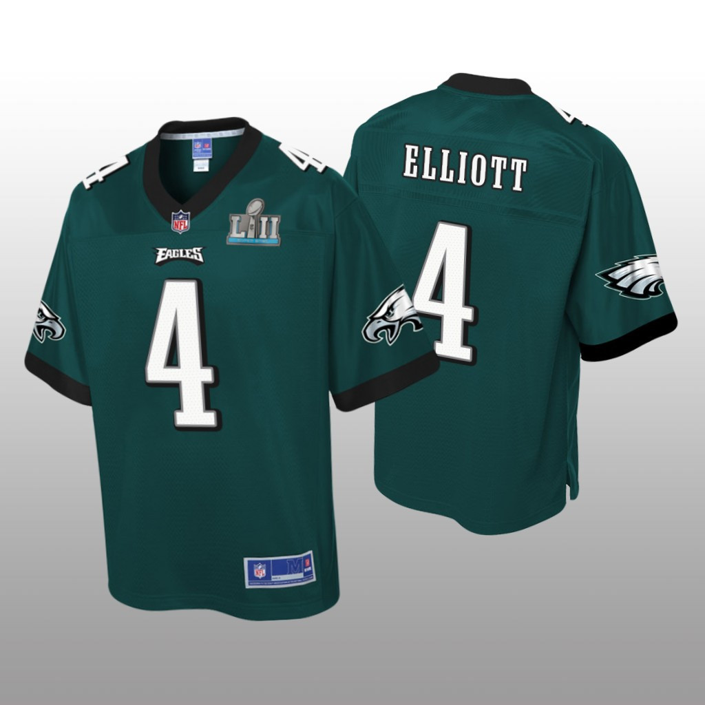 Hunk Wear - Philadelphia Eagles #4 Green Jake Elliott Pro Line Jersey - Youth