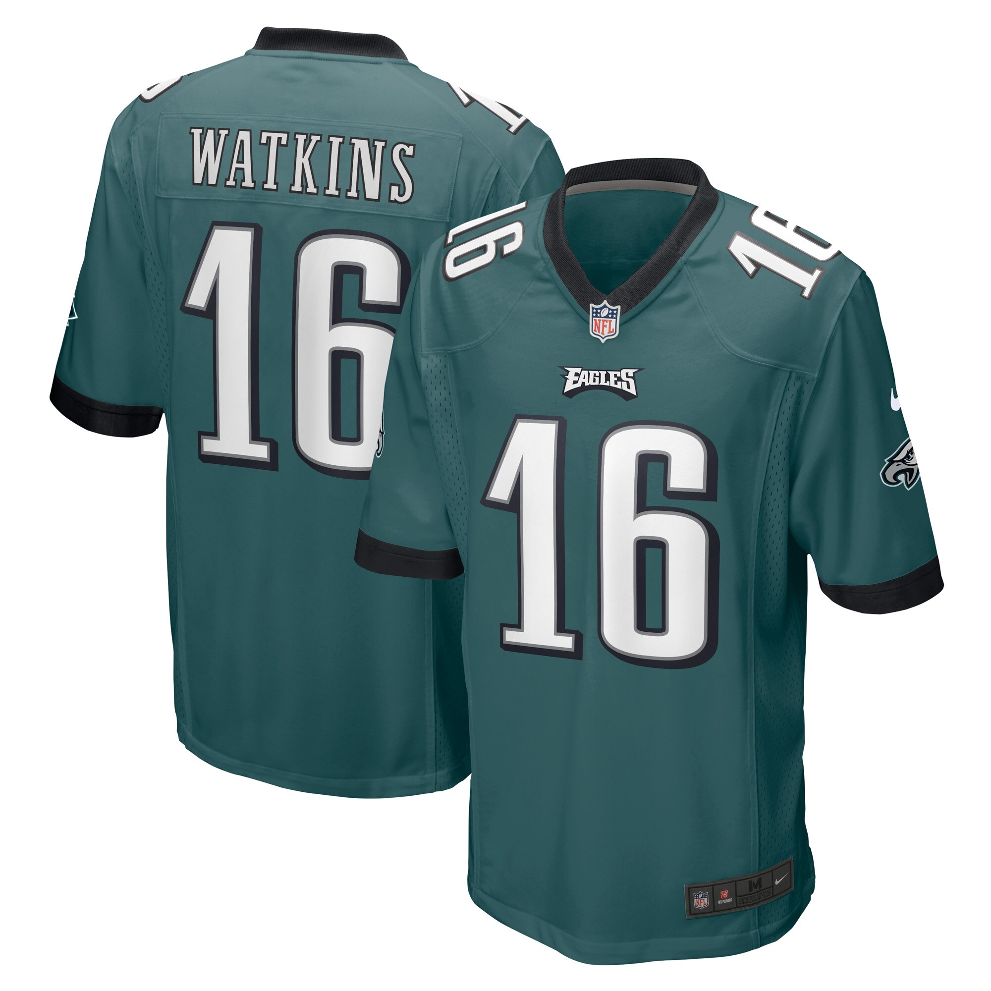 Hunk Wear - Quez Watkins Philadelphia Eagles Nike Player Jersey ' Midnight Green