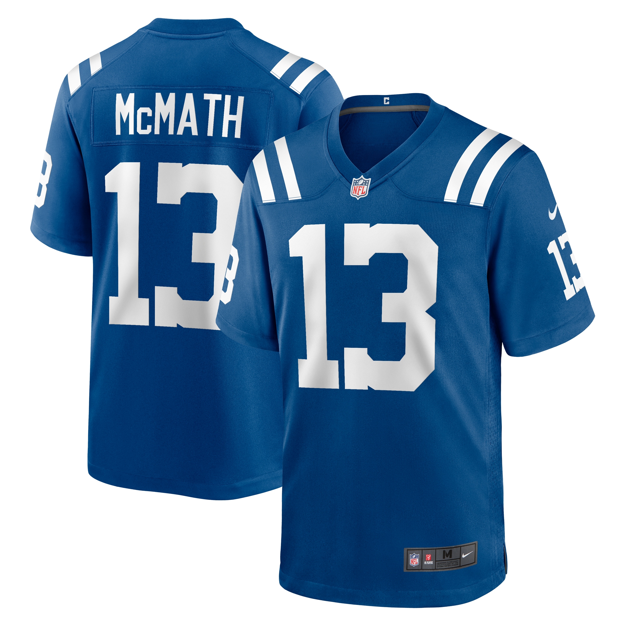 Hunk Wear - Racey McMath Indianapolis Colts Nike Team Game Jersey – Royal