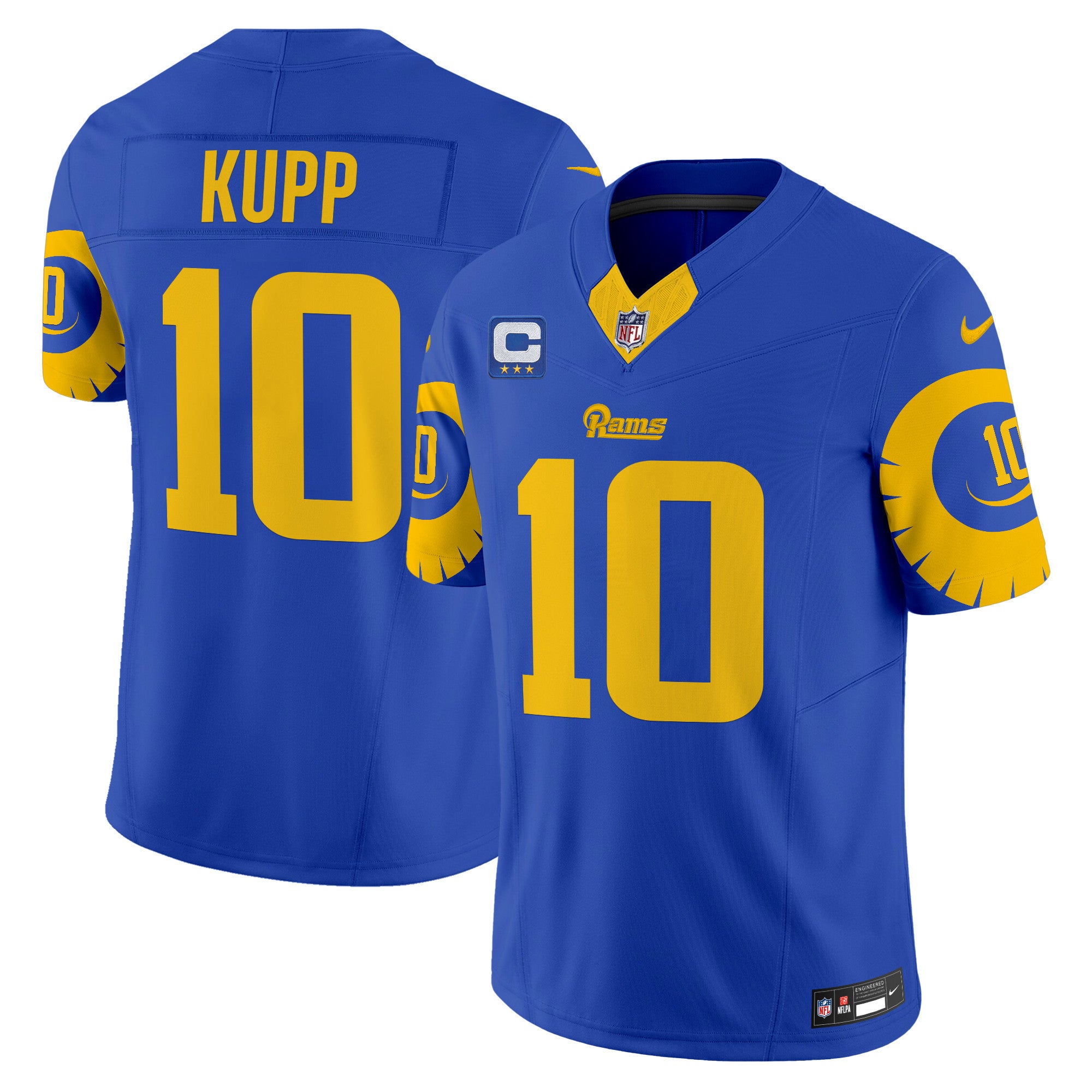 Hunk Wear - Rams Special Vapor Limited Jersey ' All Stitched ' Royal ' Cooper Kupp Jersey