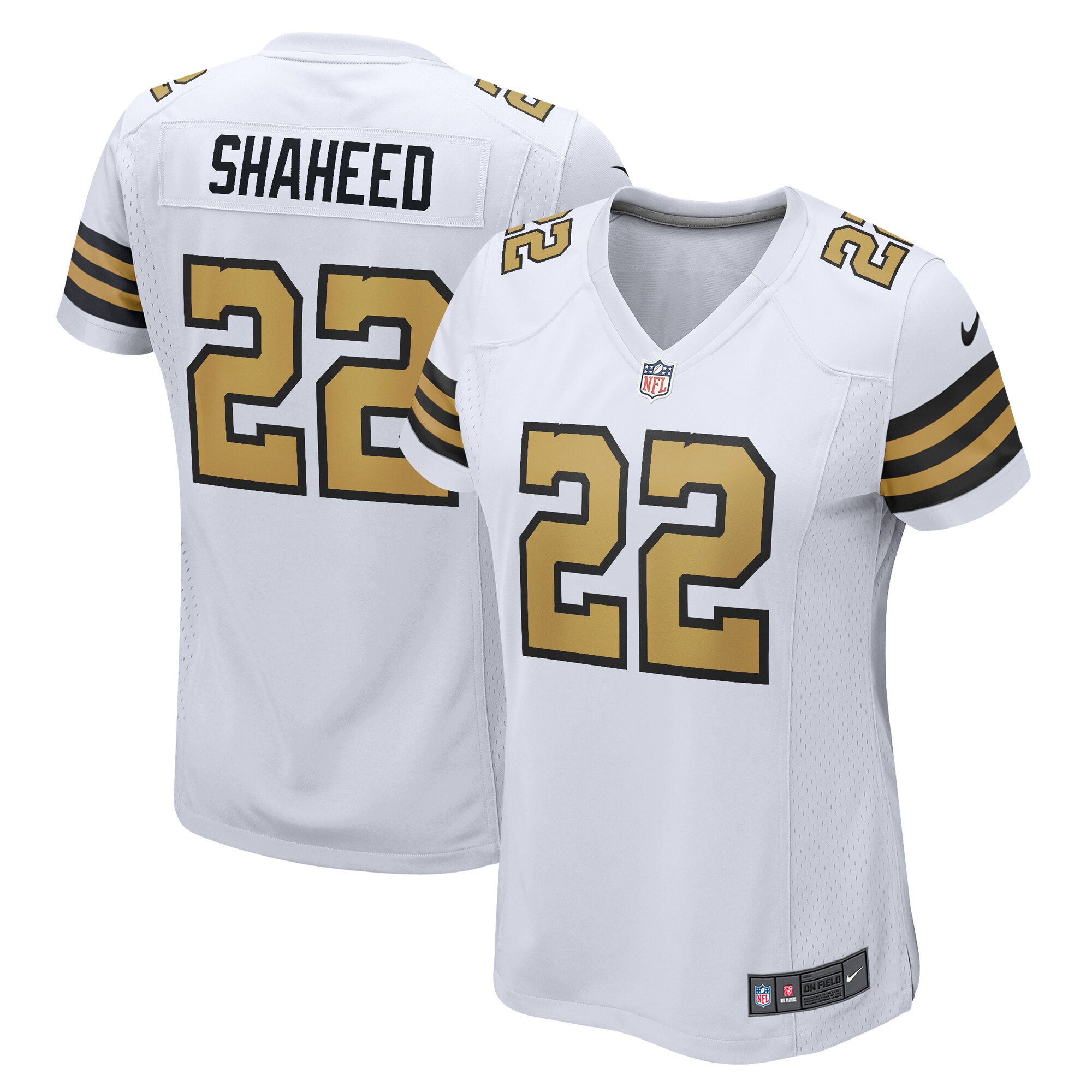 Hunk Wear - Rashid Shaheed New Orleans Saints Nike Womenâ€™s Alternate Game Jersey ' White