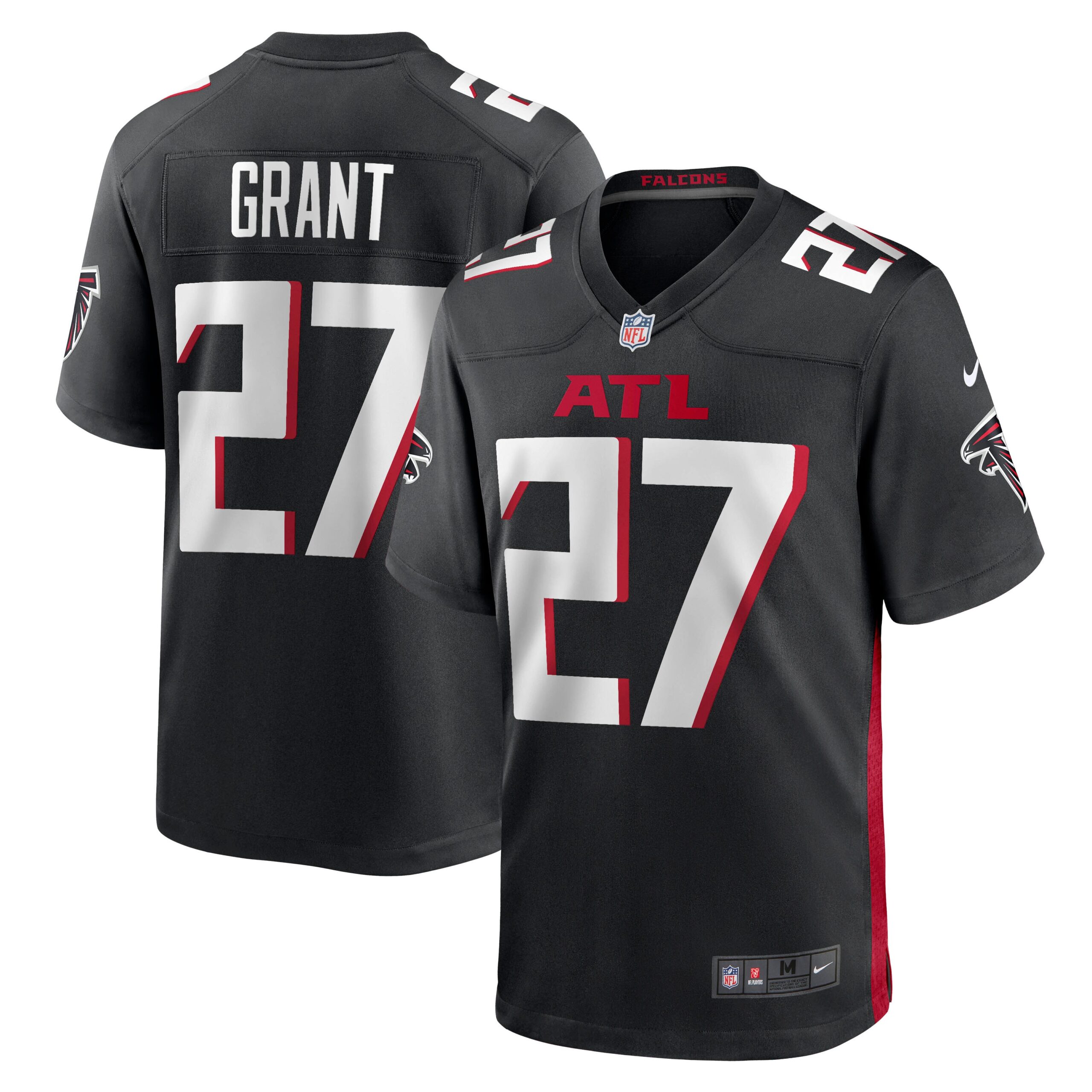 Hunk Wear - Richie Grant Atlanta Falcons Nike Game Jersey – Black