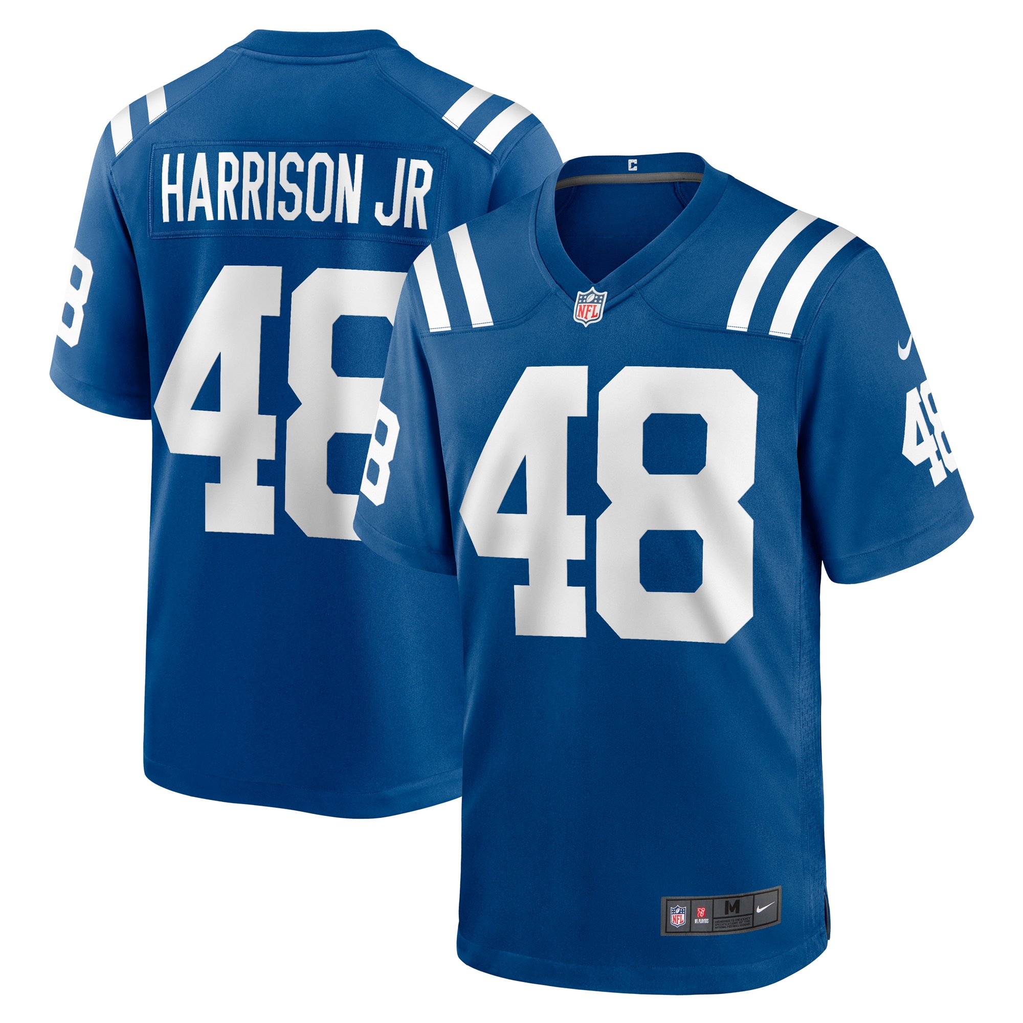 Hunk Wear - Ronnie Harrison Jr. Indianapolis Colts Nike Team Game Jersey – Royal