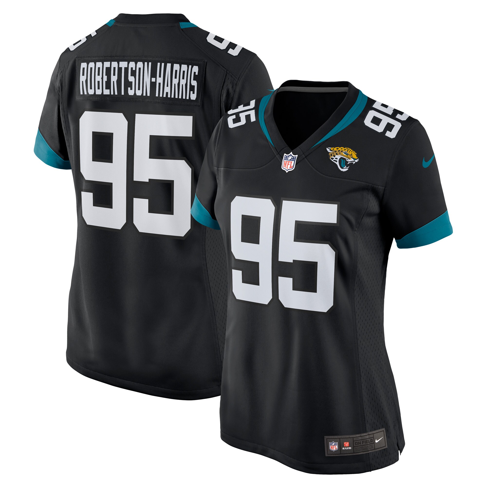Hunk Wear - Roy Robertson-Harris Jacksonville Jaguars Nike Womenâ€™s Game Jersey ' Black
