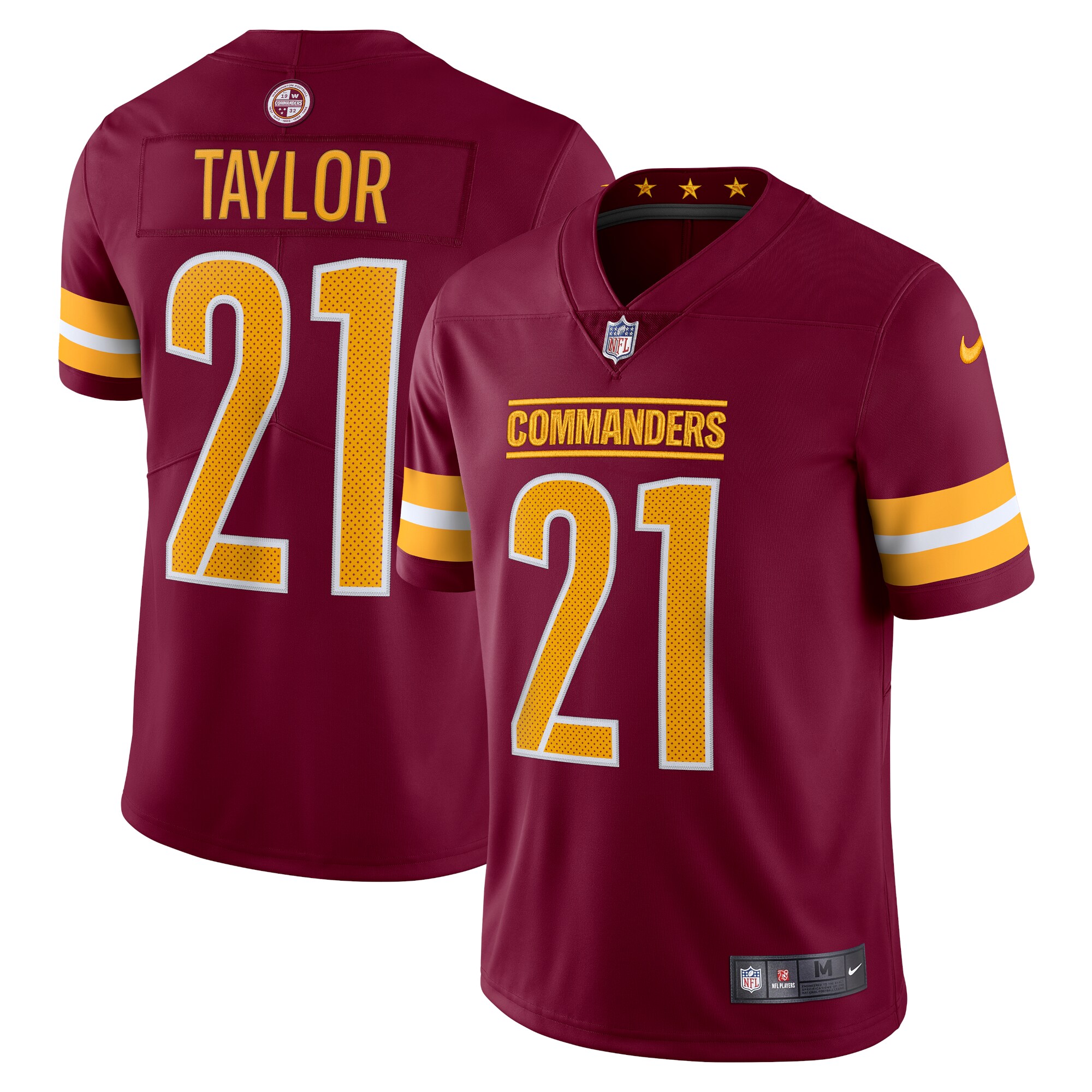 Hunk Wear - Sean Taylor Washington Commanders Nike 2022 Home Retired Player Limited Jersey ' Burgundy