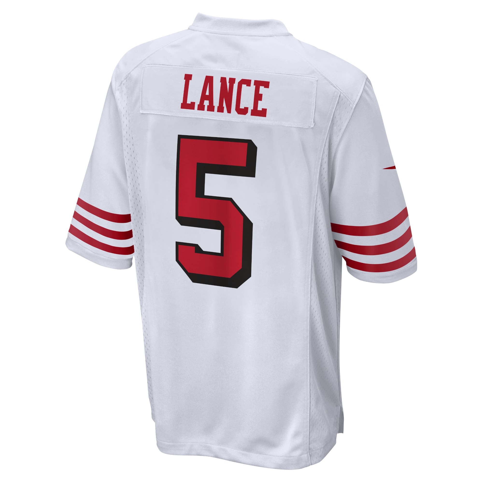 Hunk Wear - Trey Lance San Francisco 49ers Nike Alternate Game Jersey – White