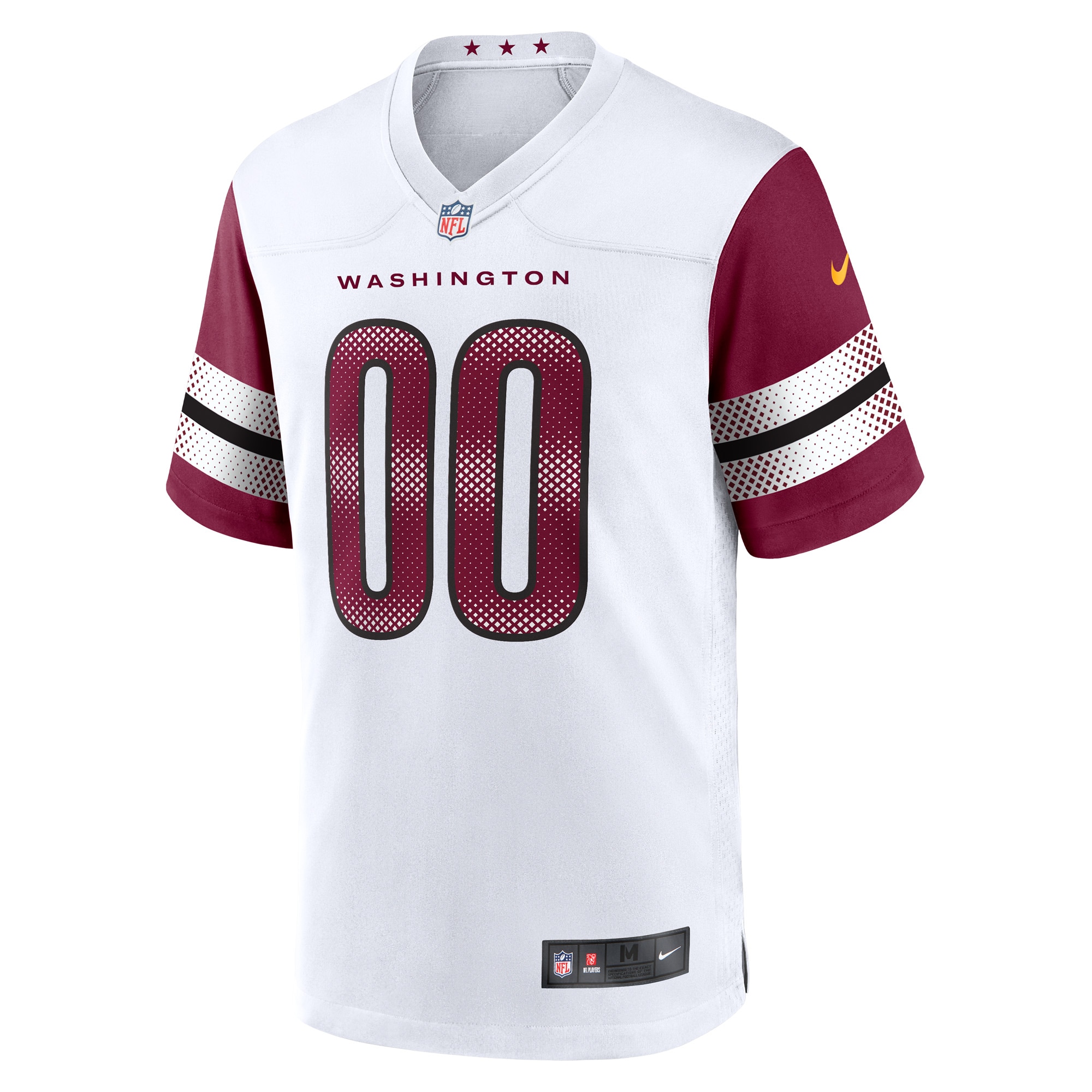 Hunk Wear - Washington Commanders Nike Game Custom Player Jersey White