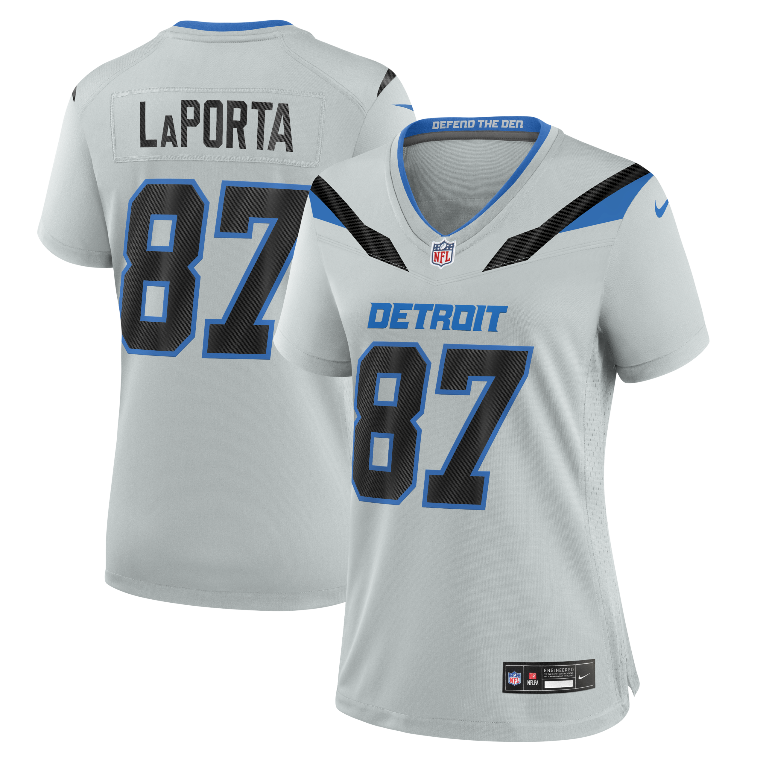 Hunk Wear - Womenâ€™s Detroit Lions Sam Laporta 2026 Rivalries Vapor Limited Jersey ' All Stitched