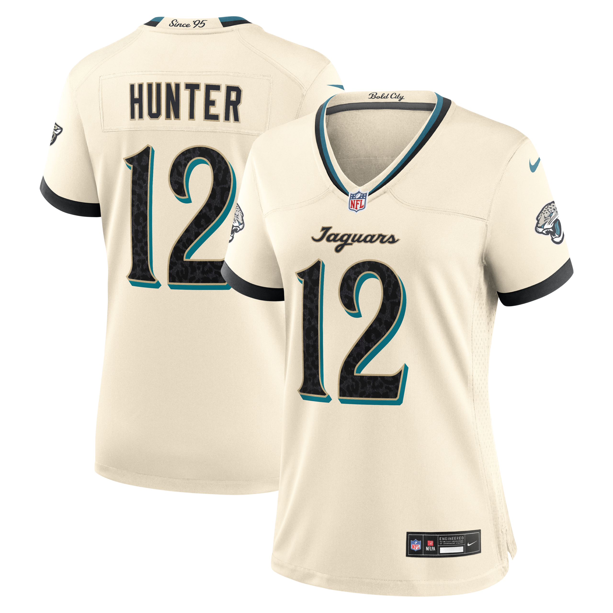 Hunk Wear - Womenâ€™s Jacksonville Jaguars Travis Hunter 2026 Rivalries Vapor Limited Jersey ' All Stitched