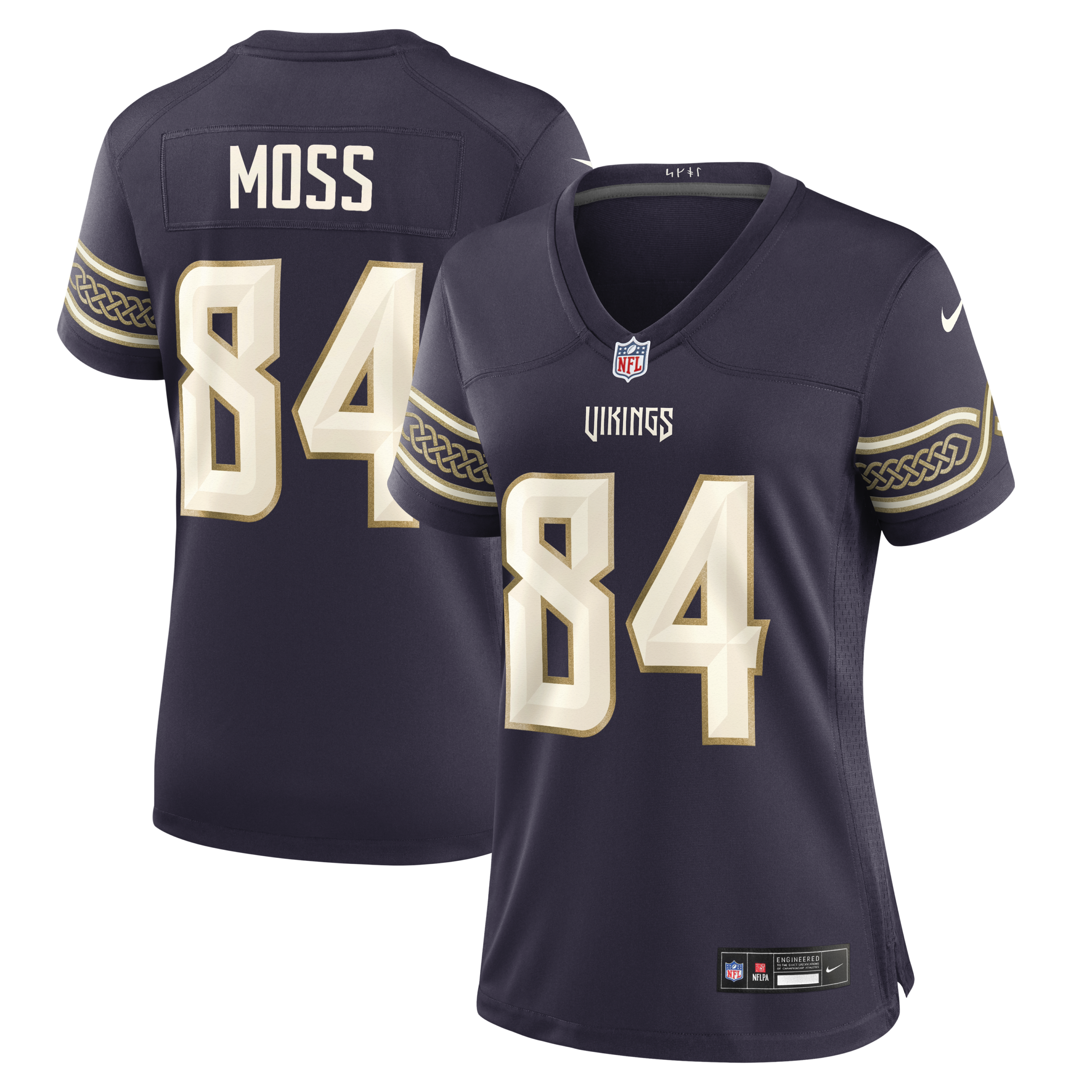 Hunk Wear - Womenâ€™s Minnesota Vikings Randy Moss 2026 Rivalries Vapor Limited Jersey ' All Stitched