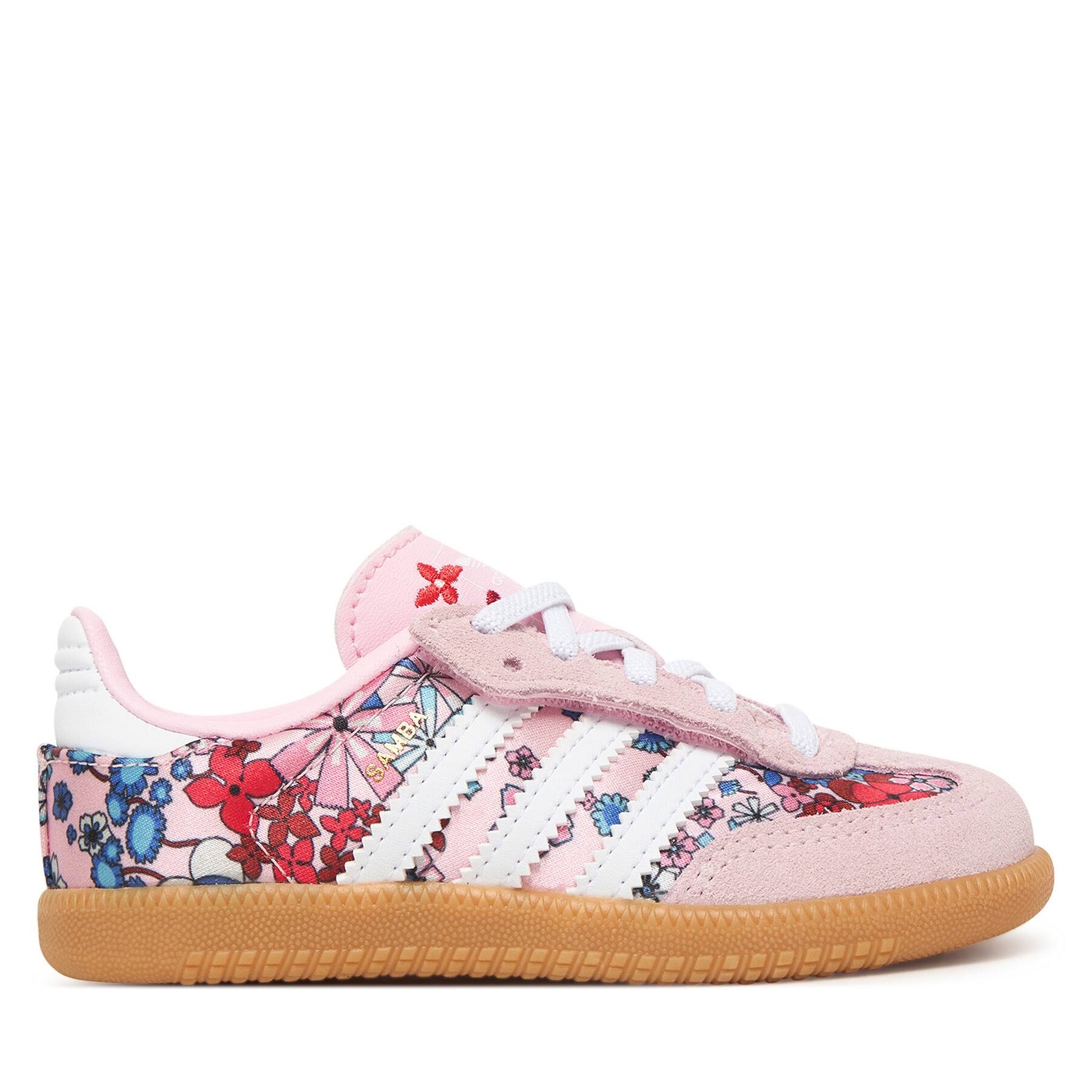 Infant adidas Originals Clear Pink_Ftwr White_Gum 3 Samba Og Cf El I Sneakers
