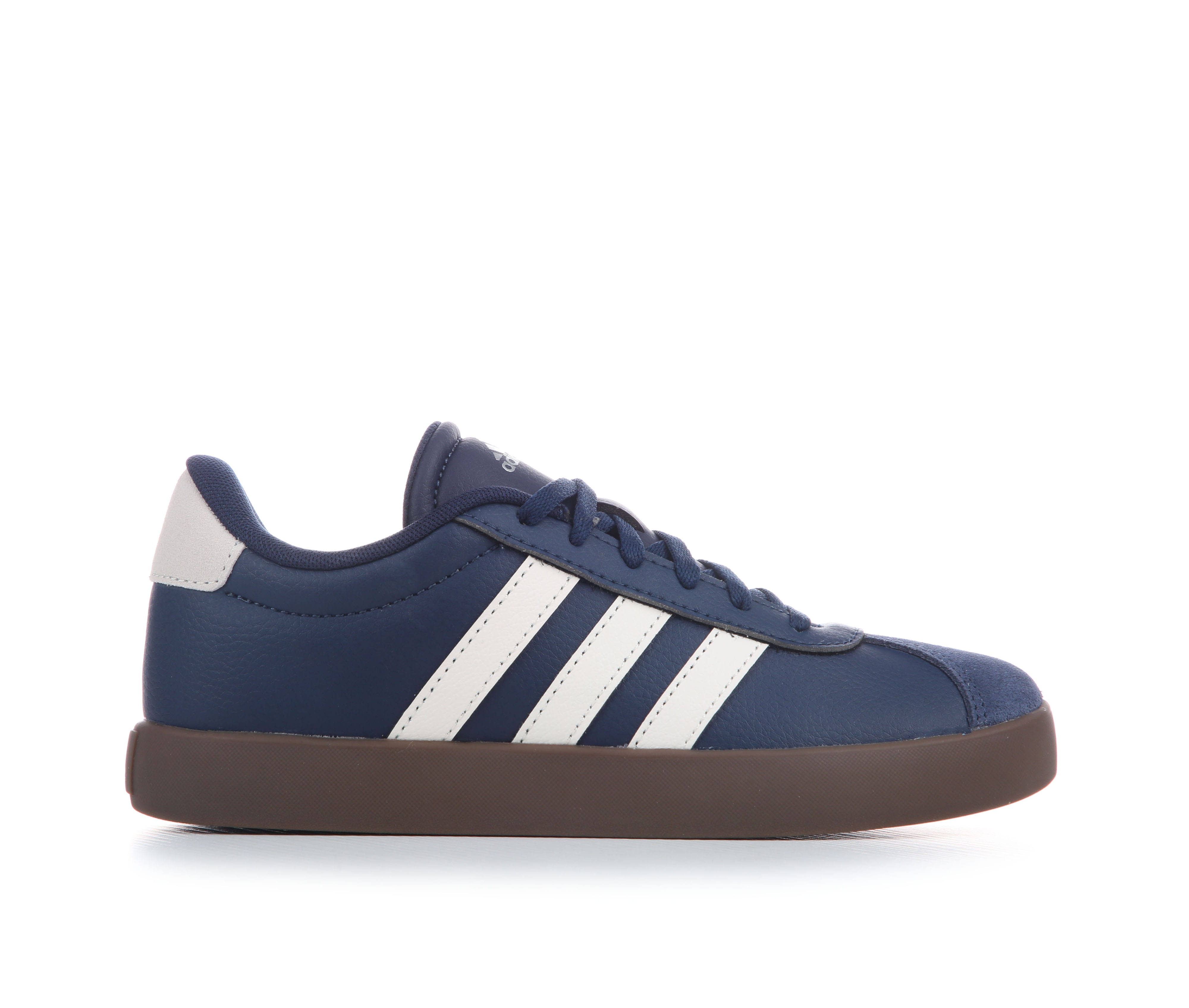 adidas Girls' Little Kids' & Big Kids' Vl Court 3.0 Suede Sneakers
