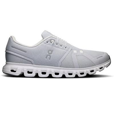 On Women's Cloud 6 Sneakers Running Shoes Glacier