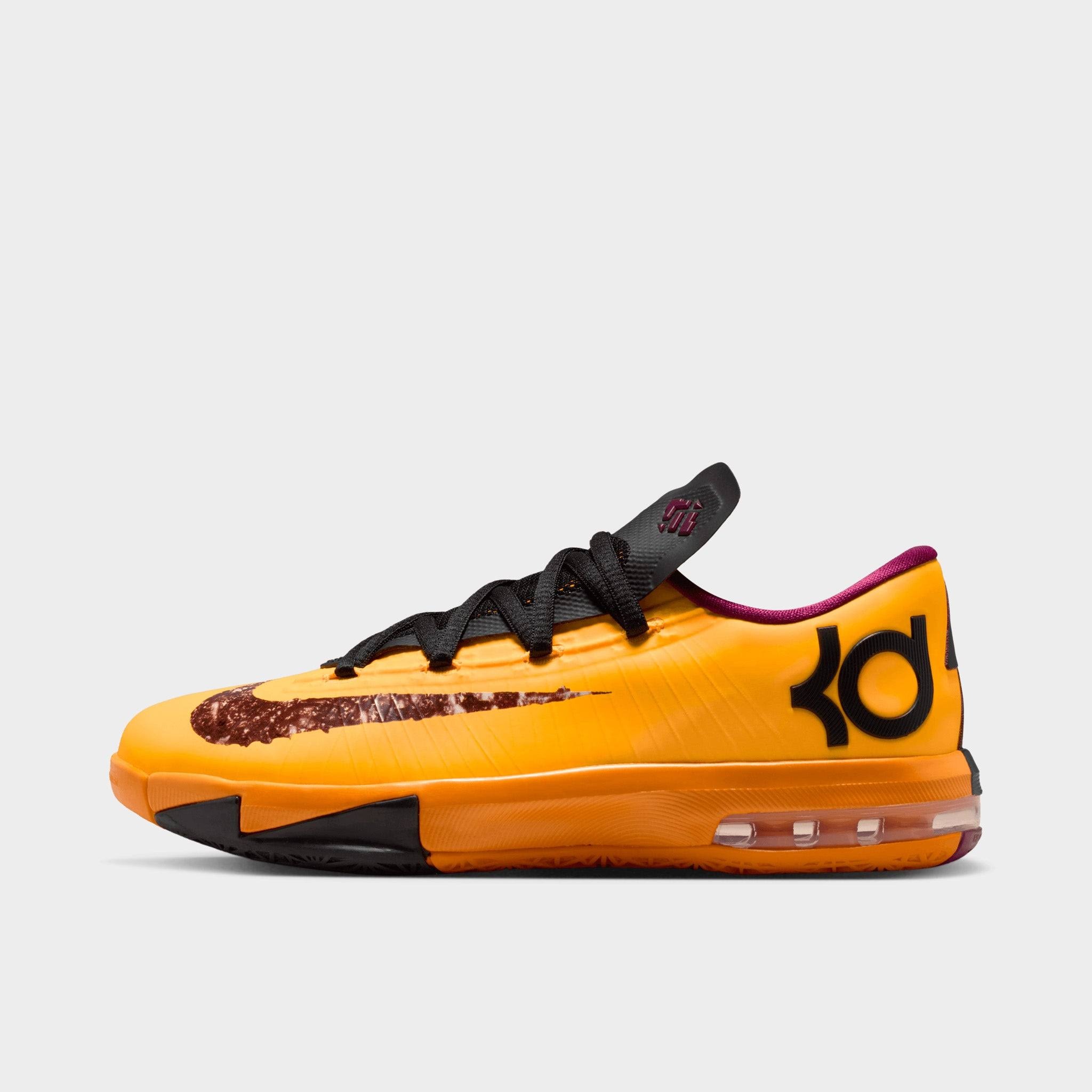 Nike KD 6 Big Kids' Shoes in Orange