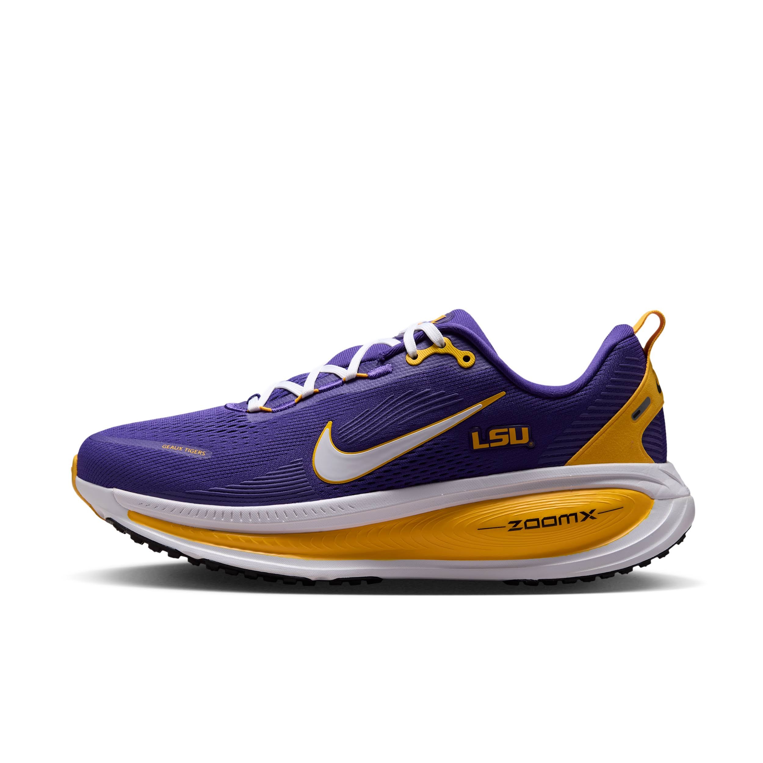 Men's Nike LSU Tigers Vomero 18 Running Shoes