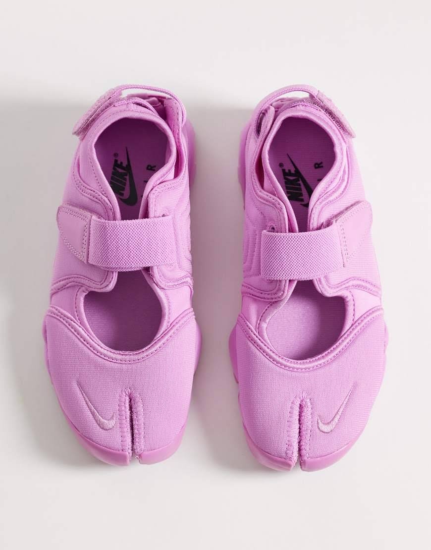 Nike - Air Rift Sneakers - Women - Rubber_Leather - WM 5 US - Pink
