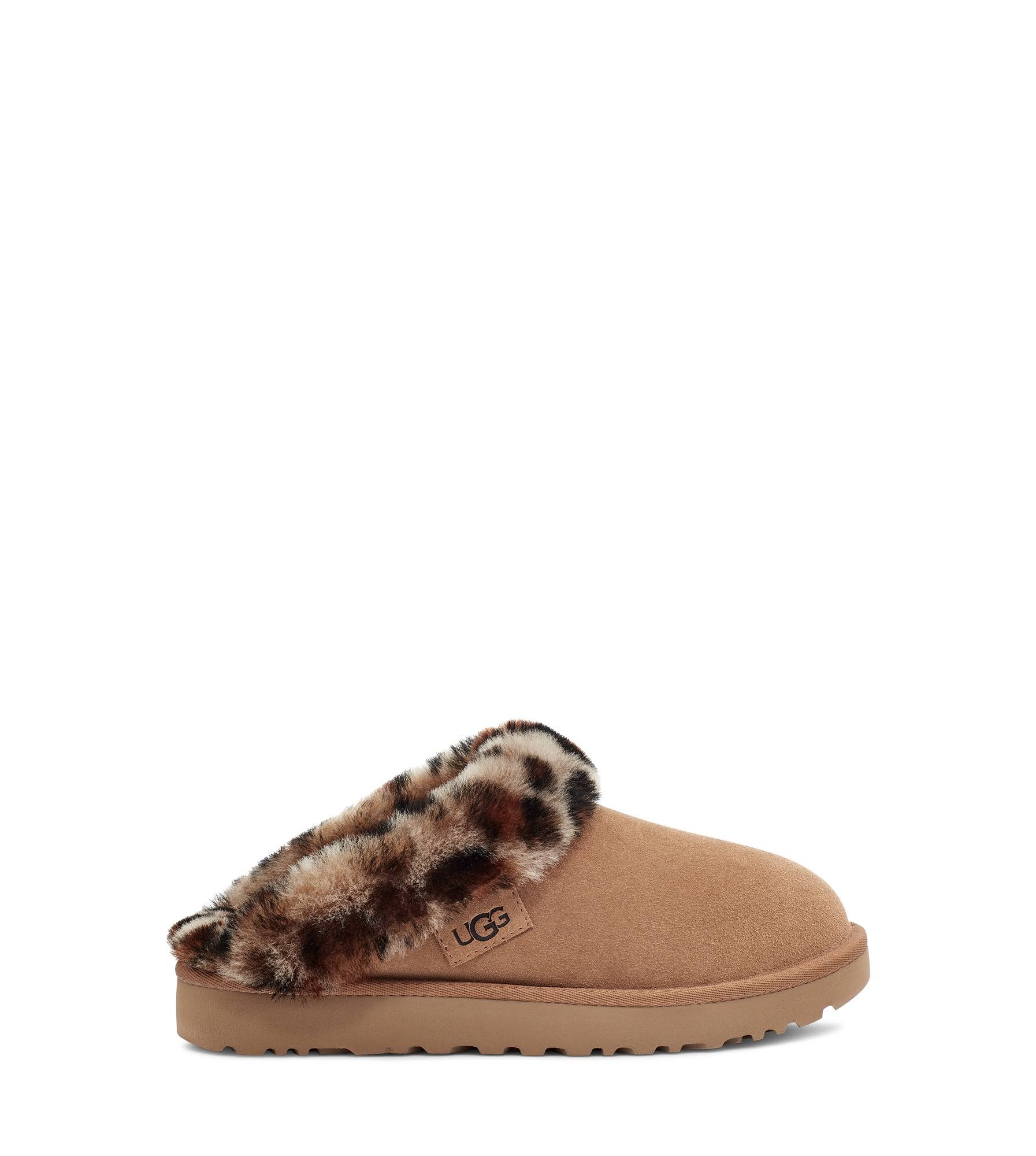 UGG Women's Cluggette Leopard Slippers