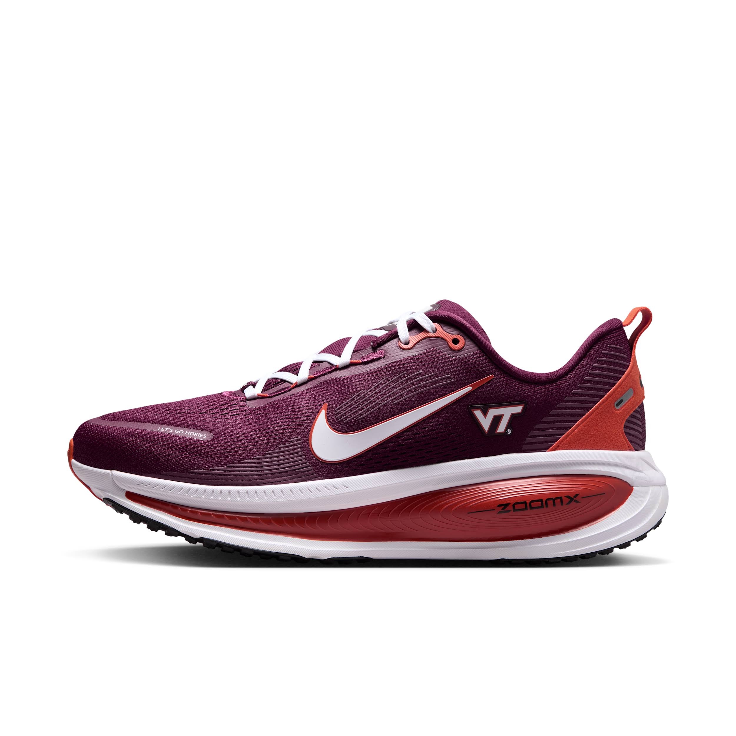 Men's Nike Virginia Tech Hokies Vomero 18 Running Shoes