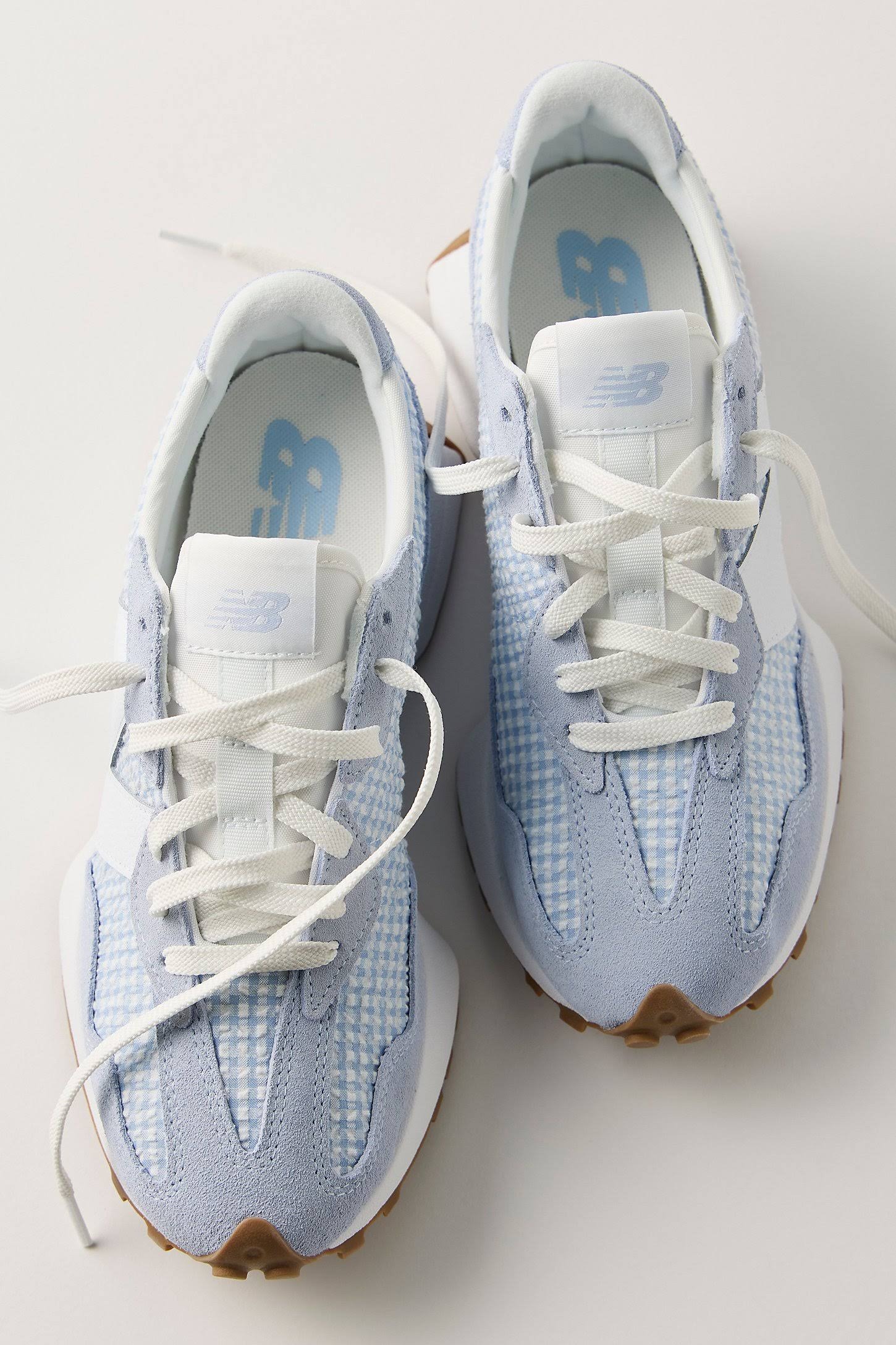 New Balance 327 Gingham Sneakers at Free People