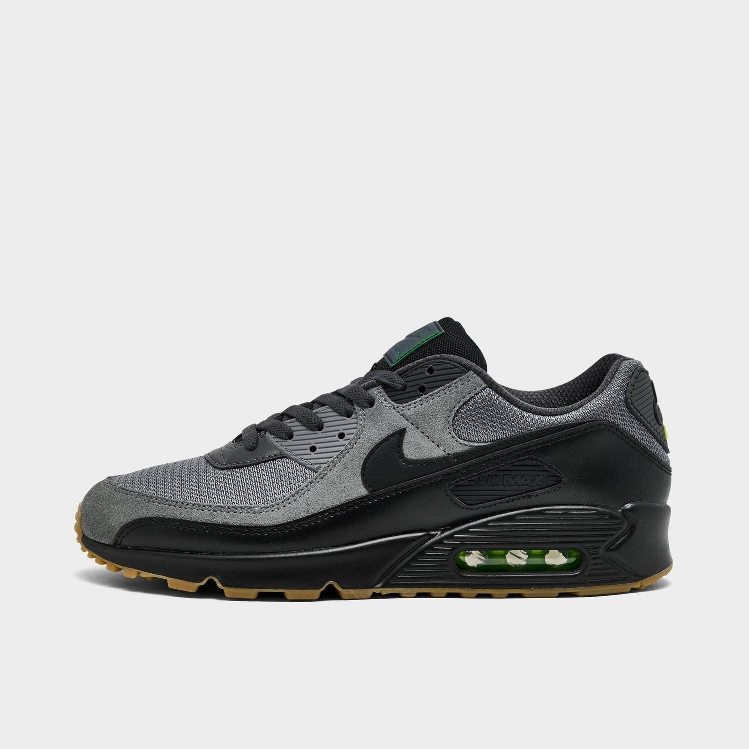 Nike Men's Air Max 90 Casual Shoes Smoke Grey_Black_Anthracite