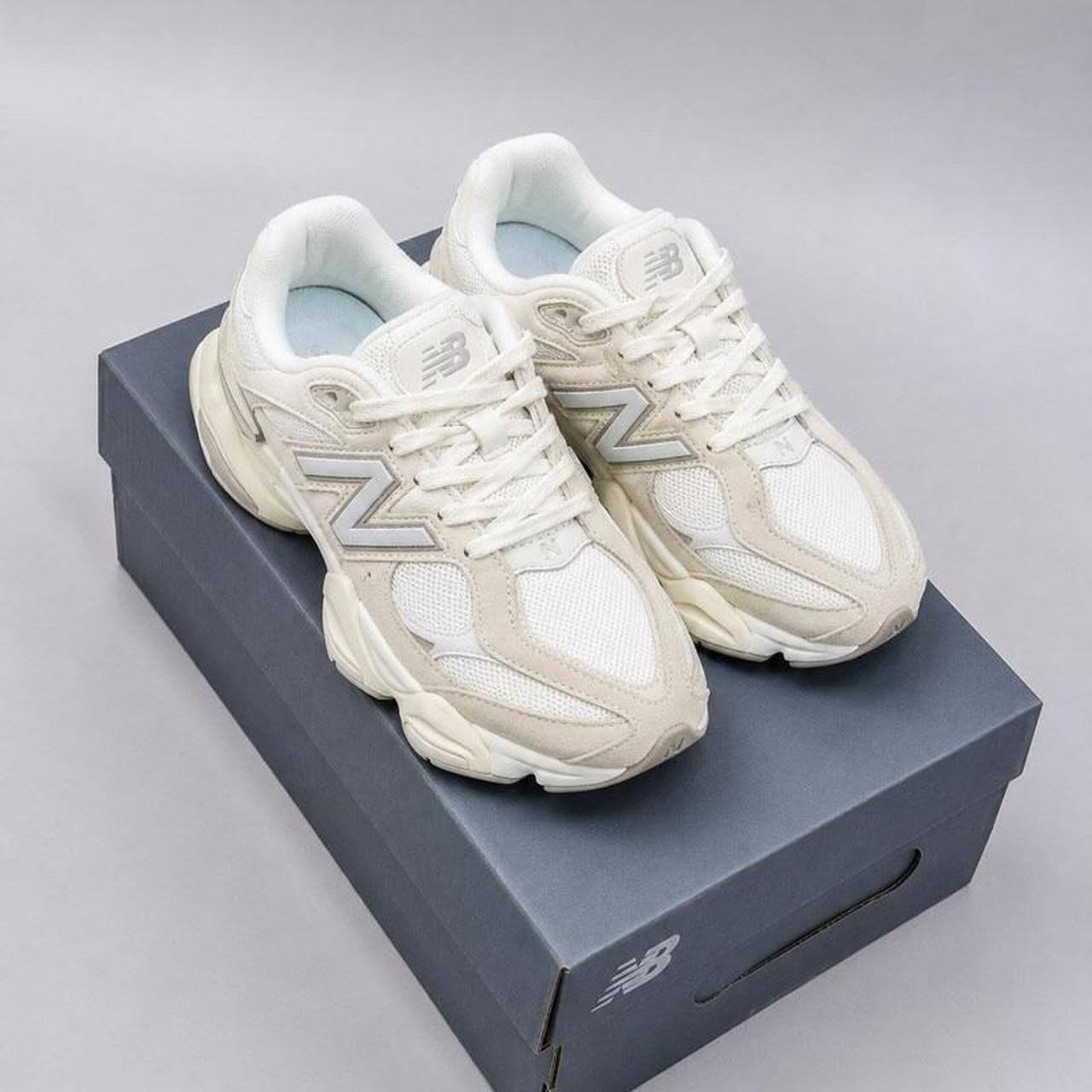 New Balance 9060 White_Cream Women's Sneakers