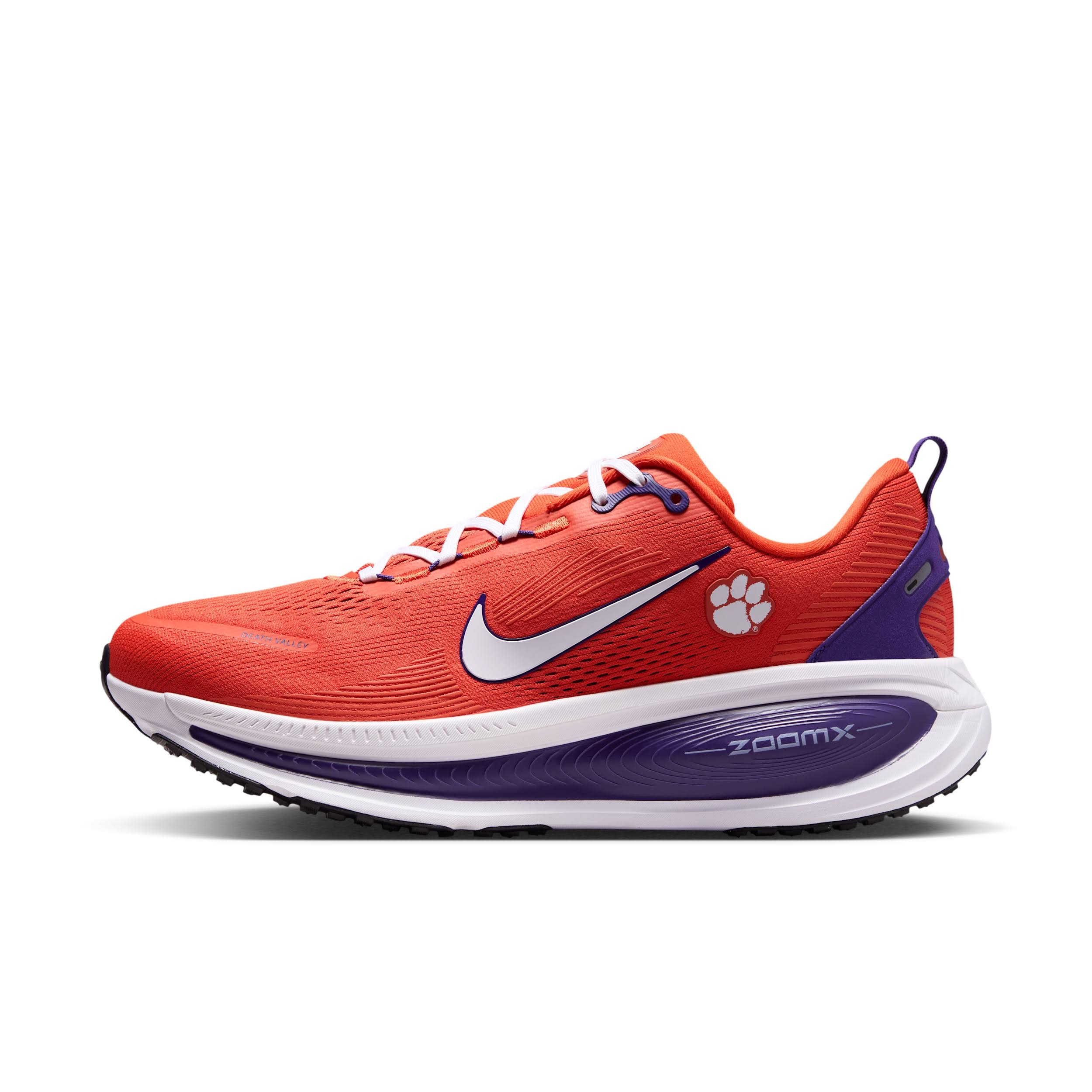 Men's Nike Clemson Tigers Vomero 18 Running Shoes