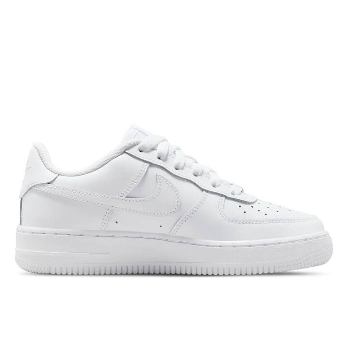 Nike Air Force 1 Kids White_White-White-White Unisex Size 6