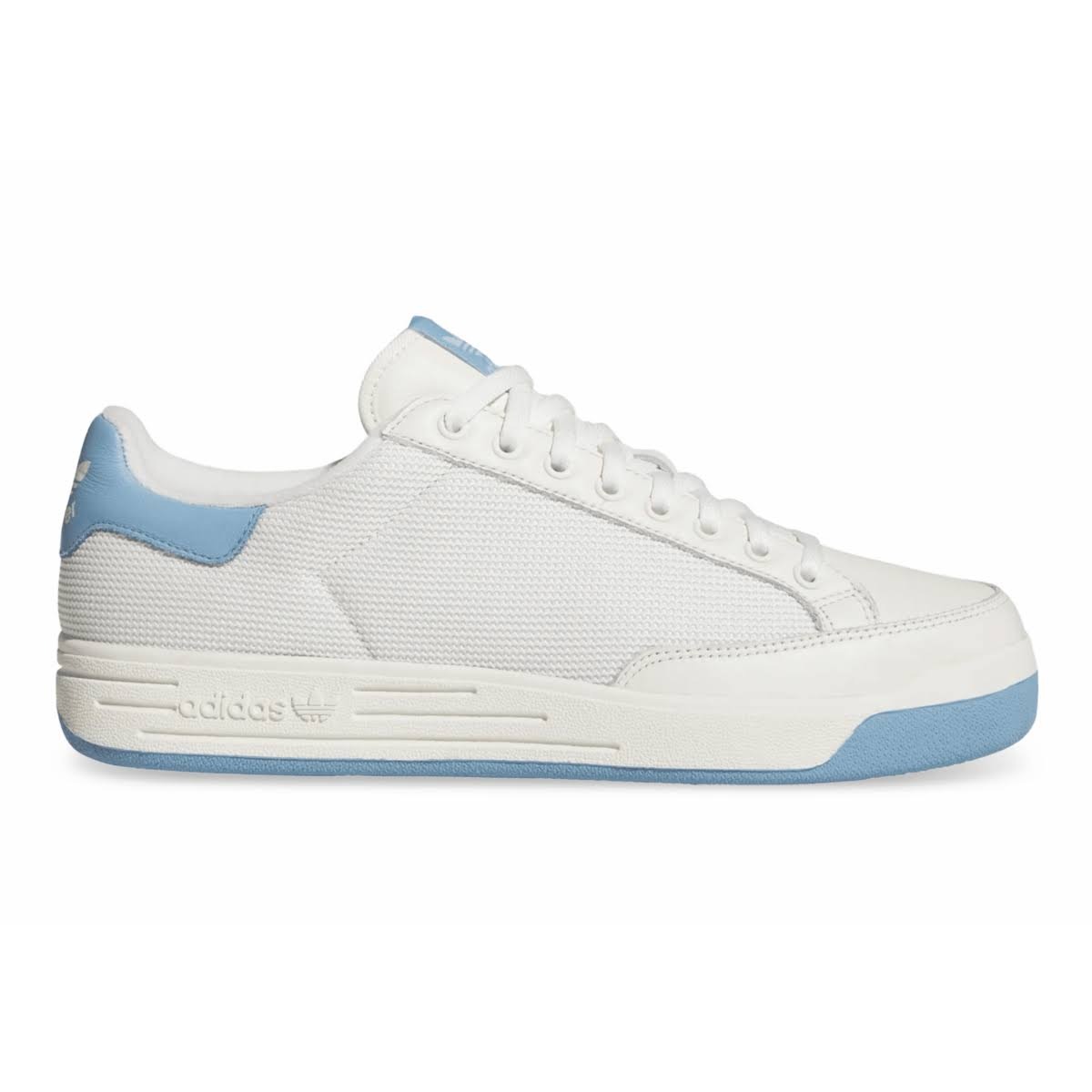 adidas Men's Rod Laver White_Ash Blue Tip Top Shoes of New York