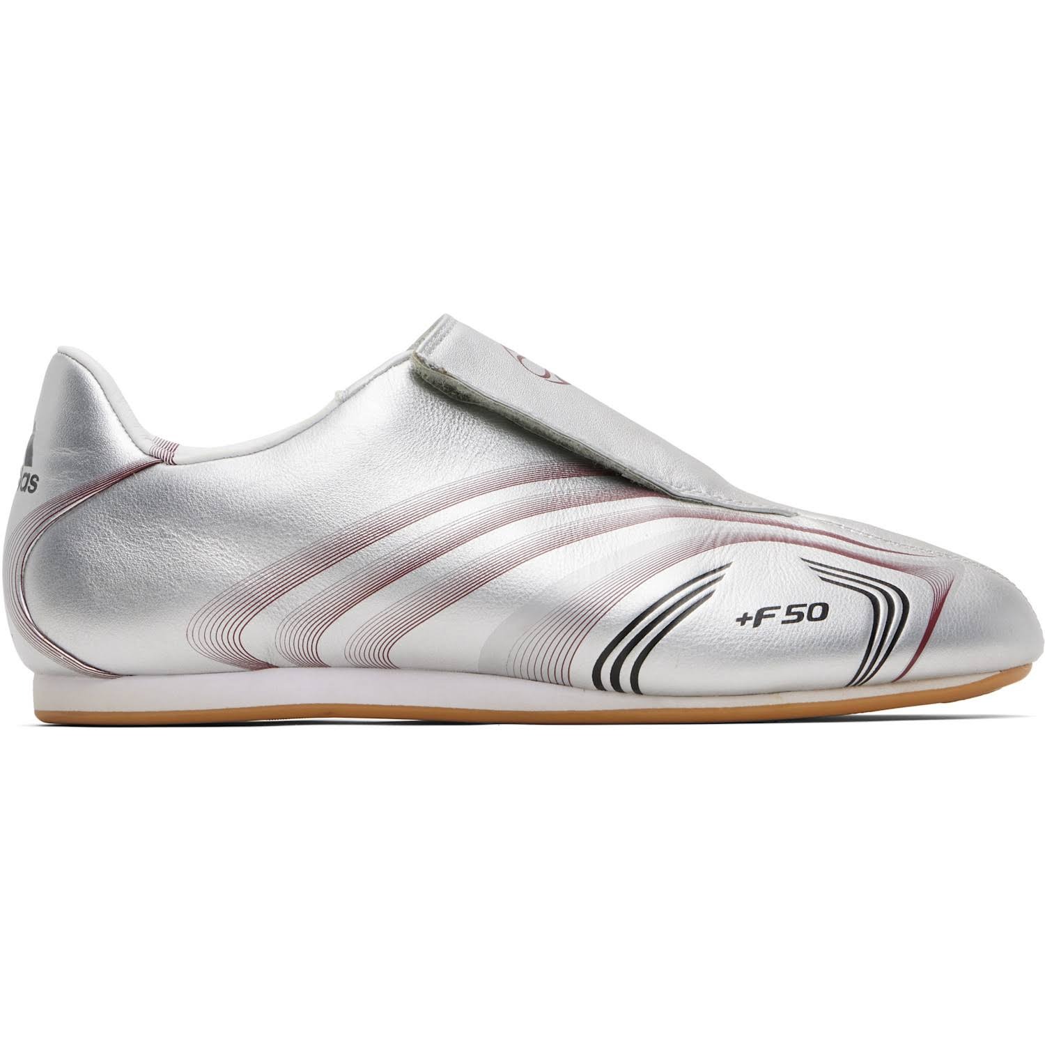 adidas Originals SSENSE Exclusive Silver Taekwondo F50 Sneakers