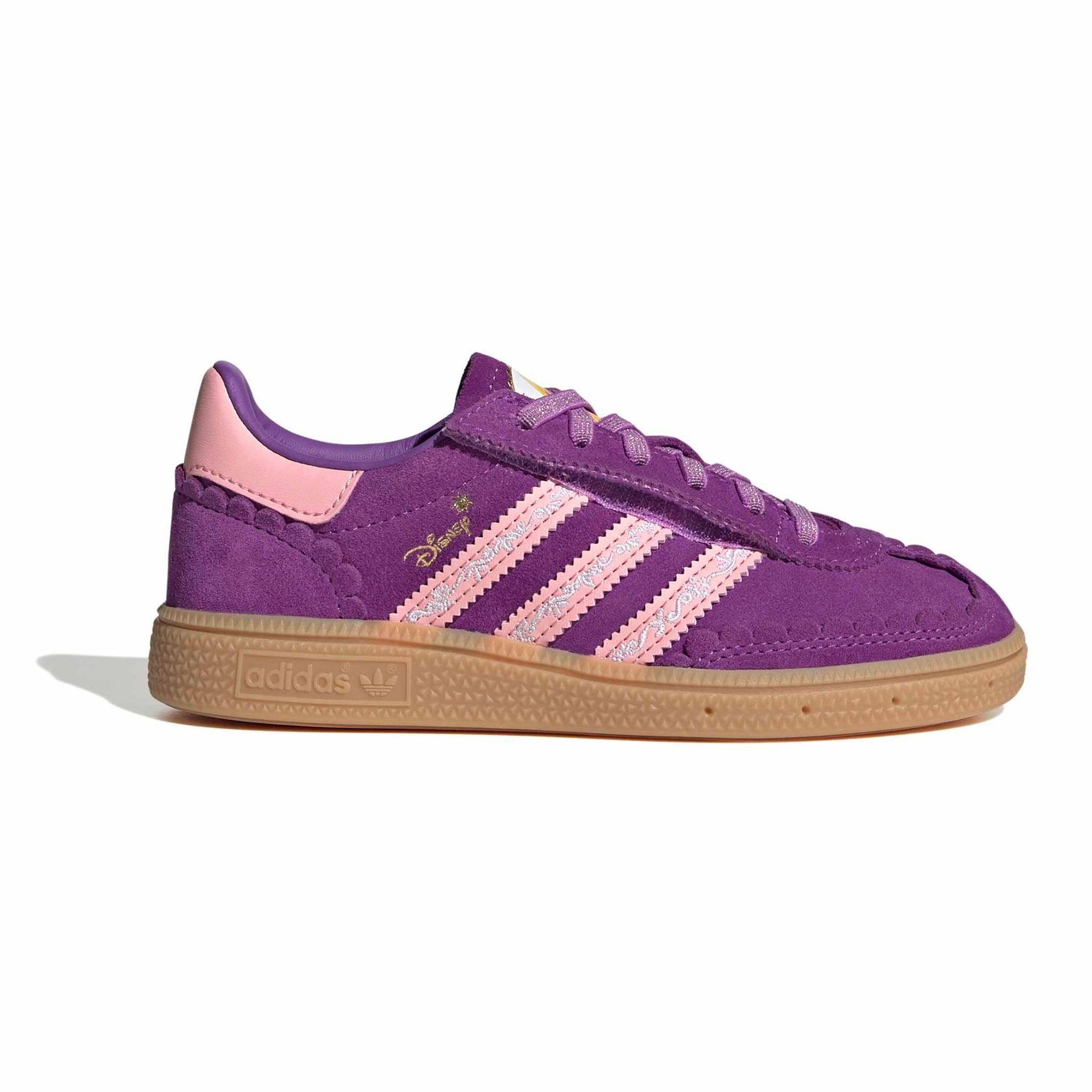 adidas Kids' Disney Princess Handball Spezial Comfort Closure Elastic Lace Shoes