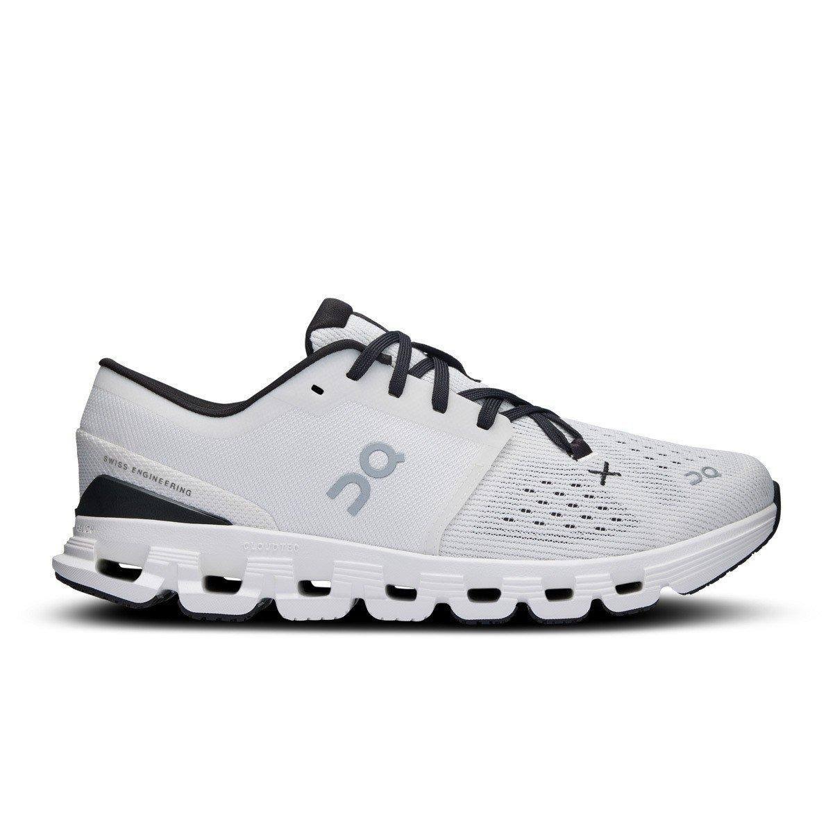 Women's On Cloud X 4 Training Shoes 8.5 Regular Ivory _ Black