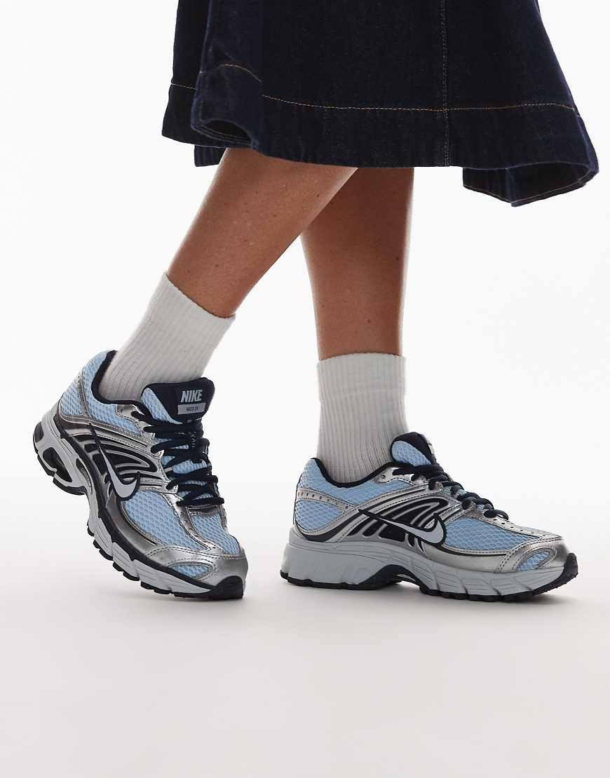Nike - Air Max Moto 2K Sneakers - Women - Rubber_Leather - WM 5 US - Blue