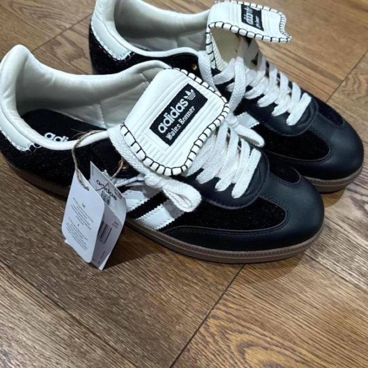 Adidas x Wales Bonner Black_White Monochrome Sneakers - US 10
