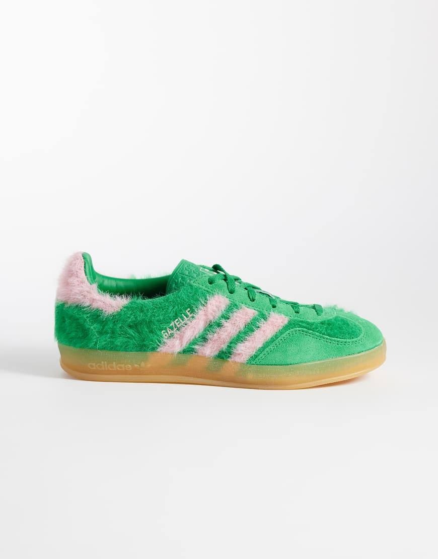 adidas Originals - Gazelle Sneakers - Women - Rubber_Leather - WOMENS 7.5 - MENS 6.5 US - Green