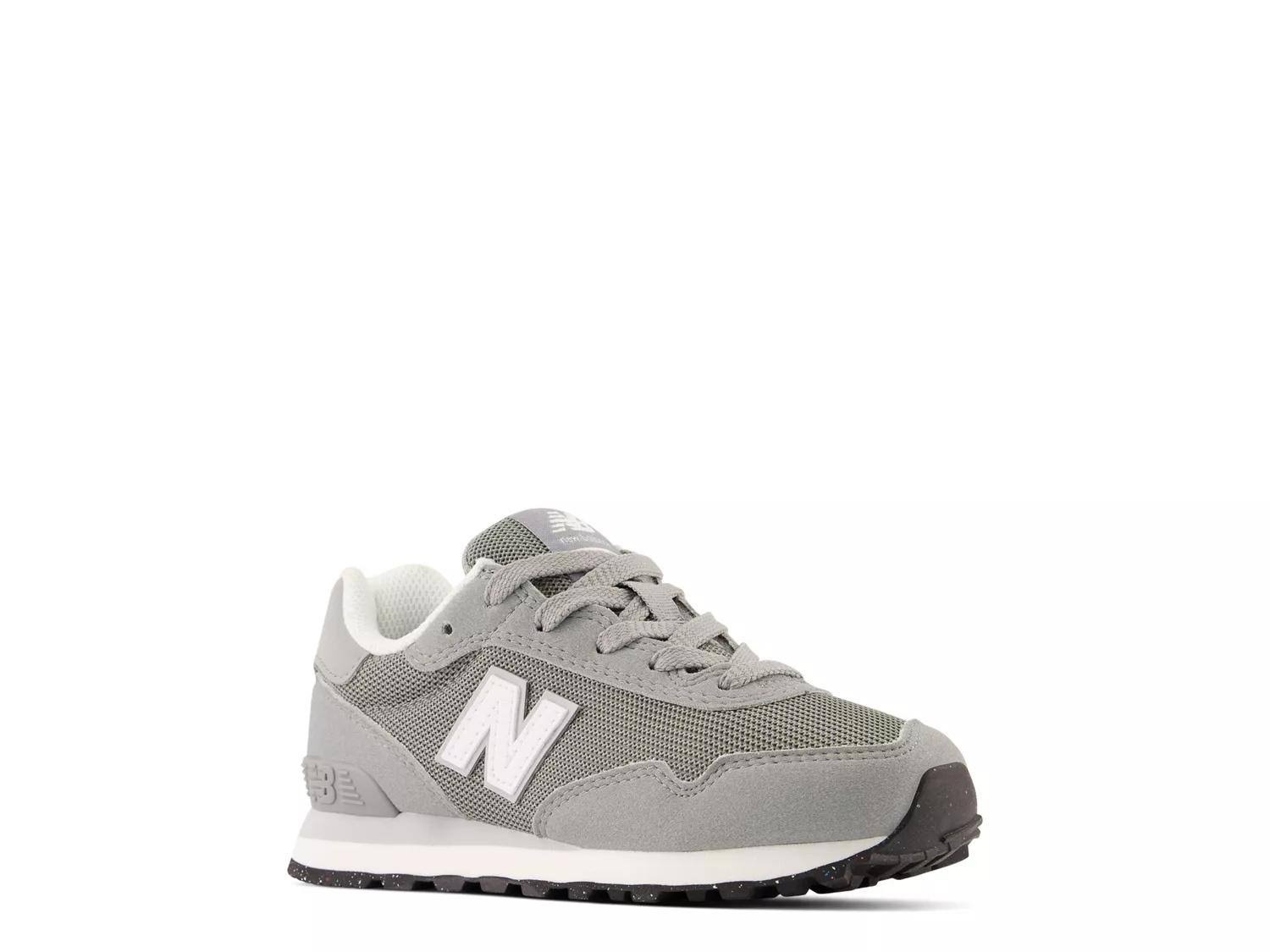 New Balance Kids' 515 Lace Grey_White