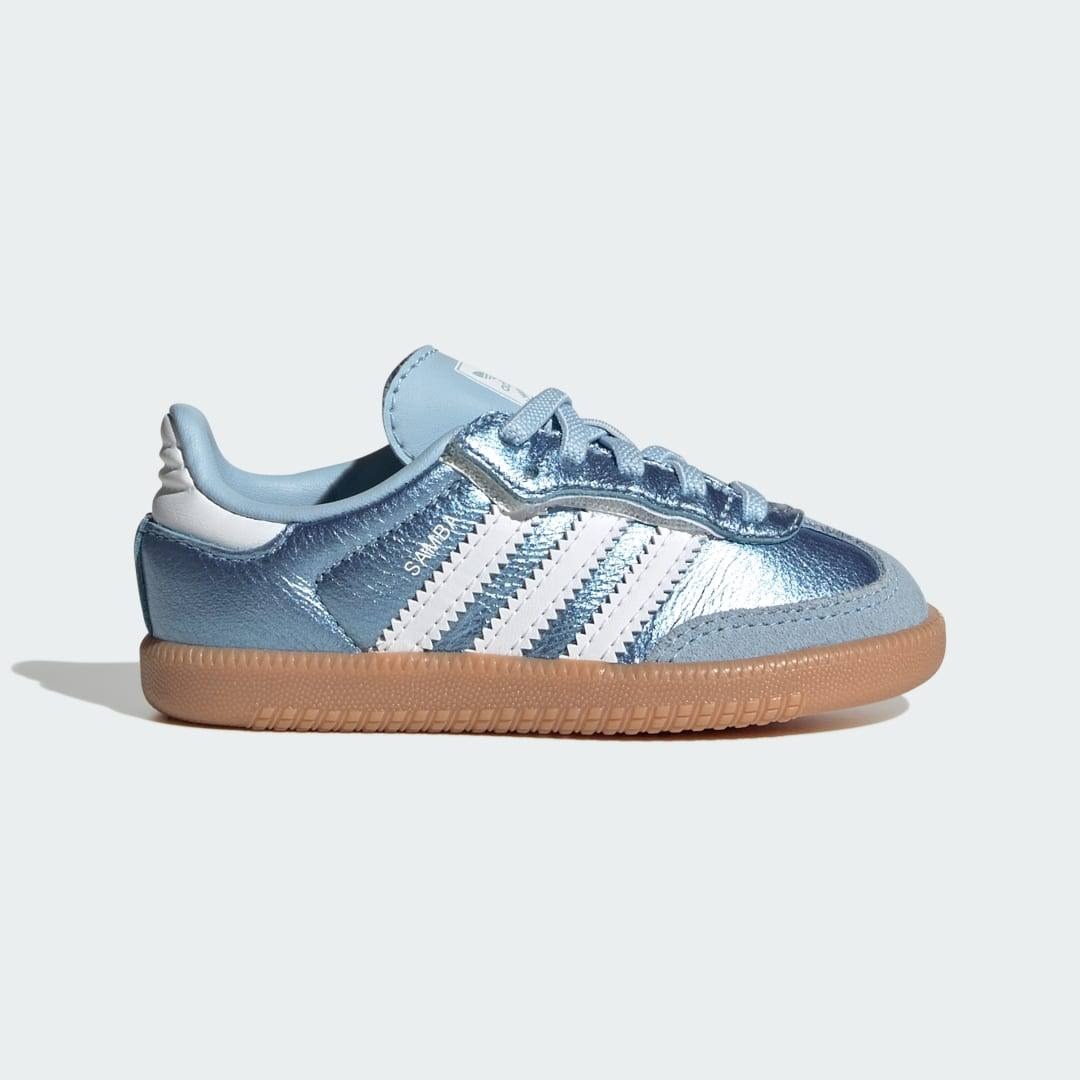 adidas Kids Samba OG Comfort Closure Elastic Lace Shoes