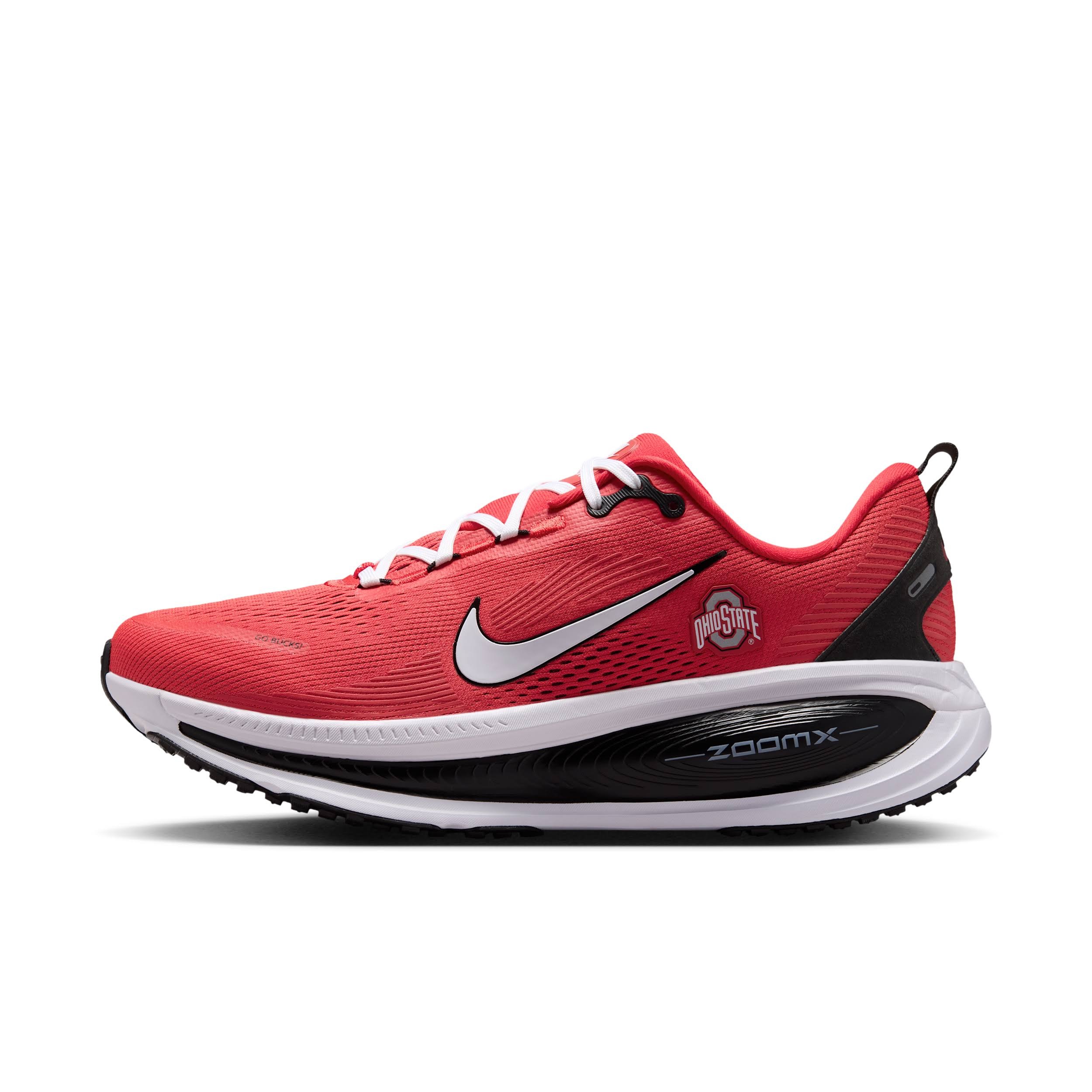 Men's Nike Ohio State Buckeyes Vomero 18 Running Shoes