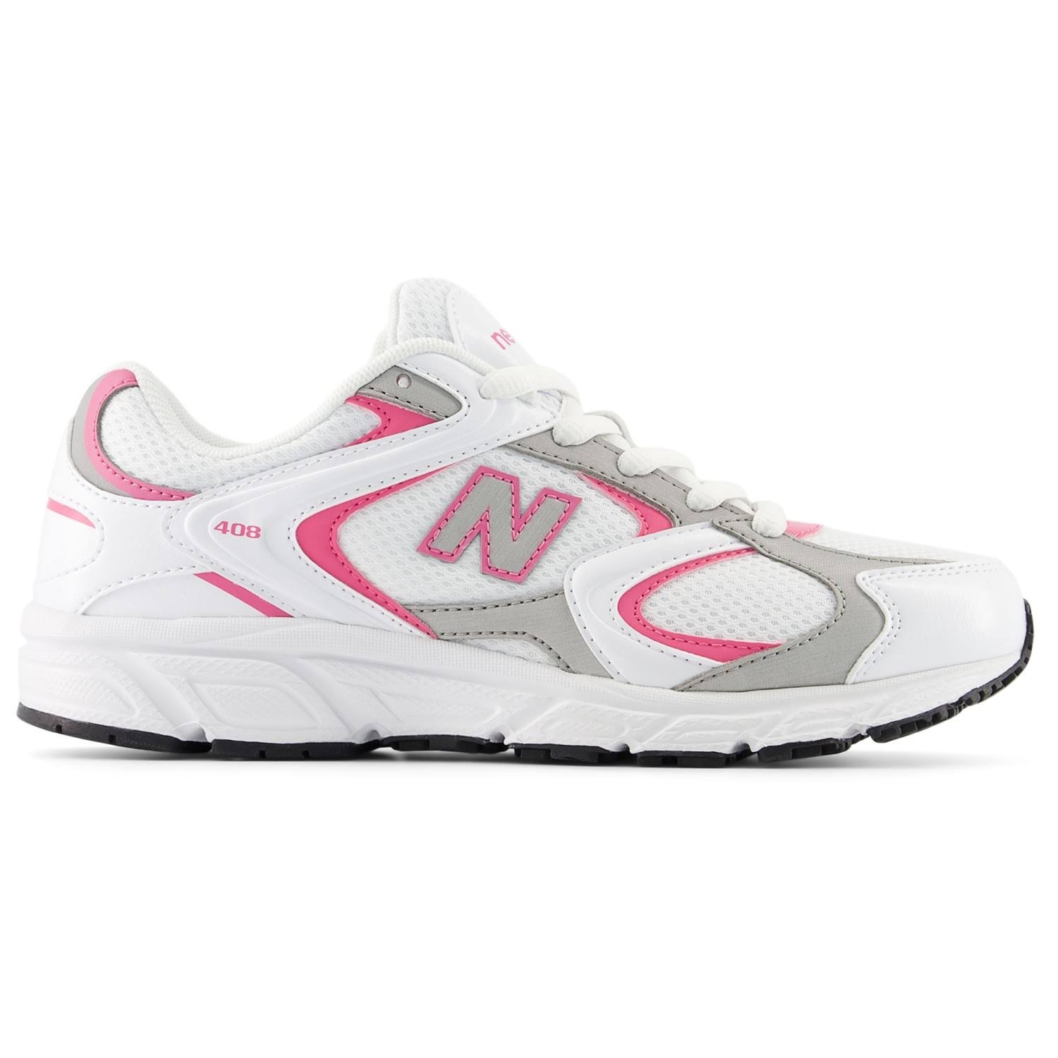 New Balance Kids' 408 Lace White
