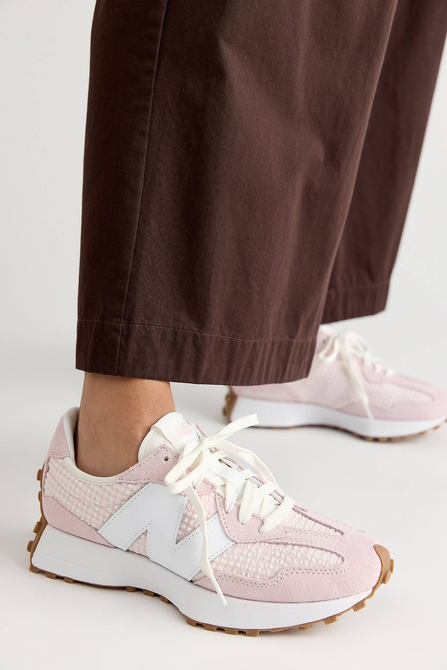 New Balance 327 Gingham Sneakers at Free People